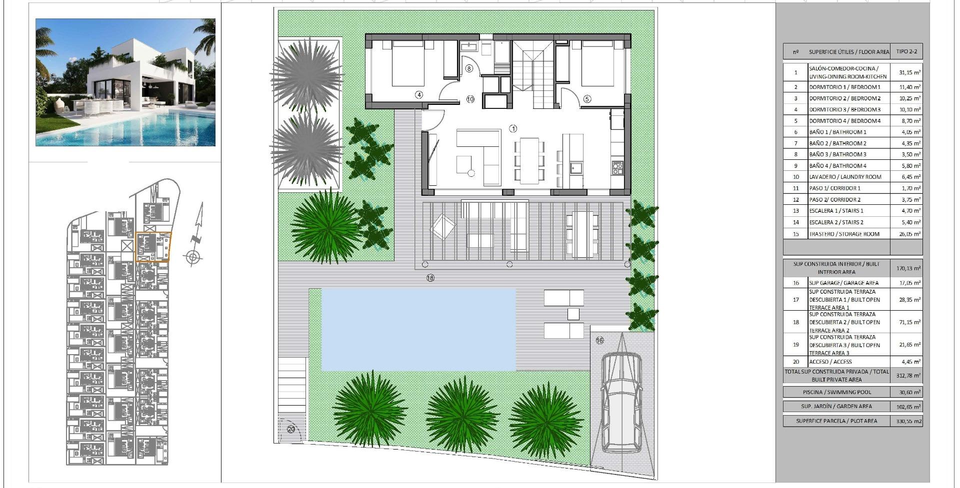 5 Bed, 4 Bath, HouseFor Sale, Finestrat, Alicante