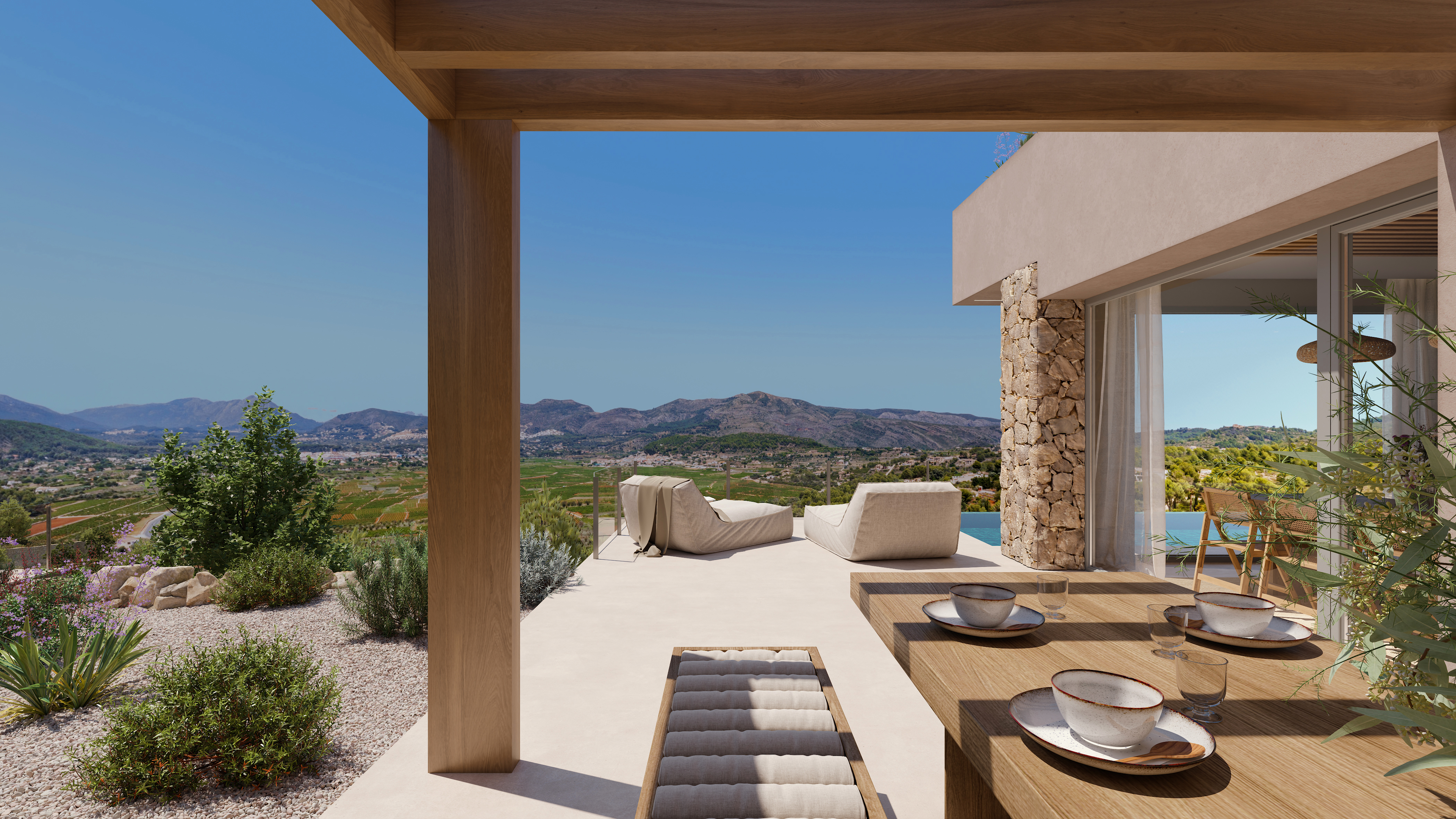 3 Bed, 3 Bath, HouseFor Sale, Jalon Valley, Alicante