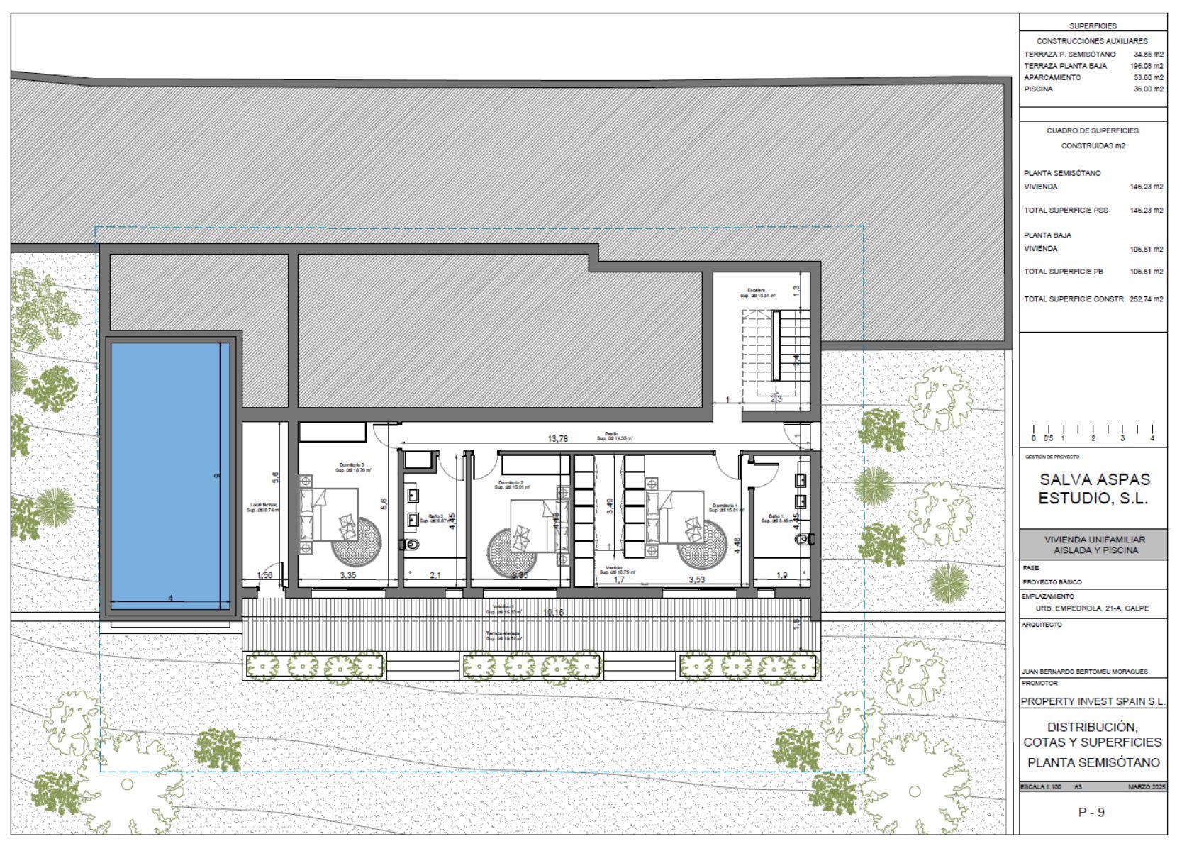 3 Bed, 3 Bath, HouseFor Sale, Calpe, Alicante