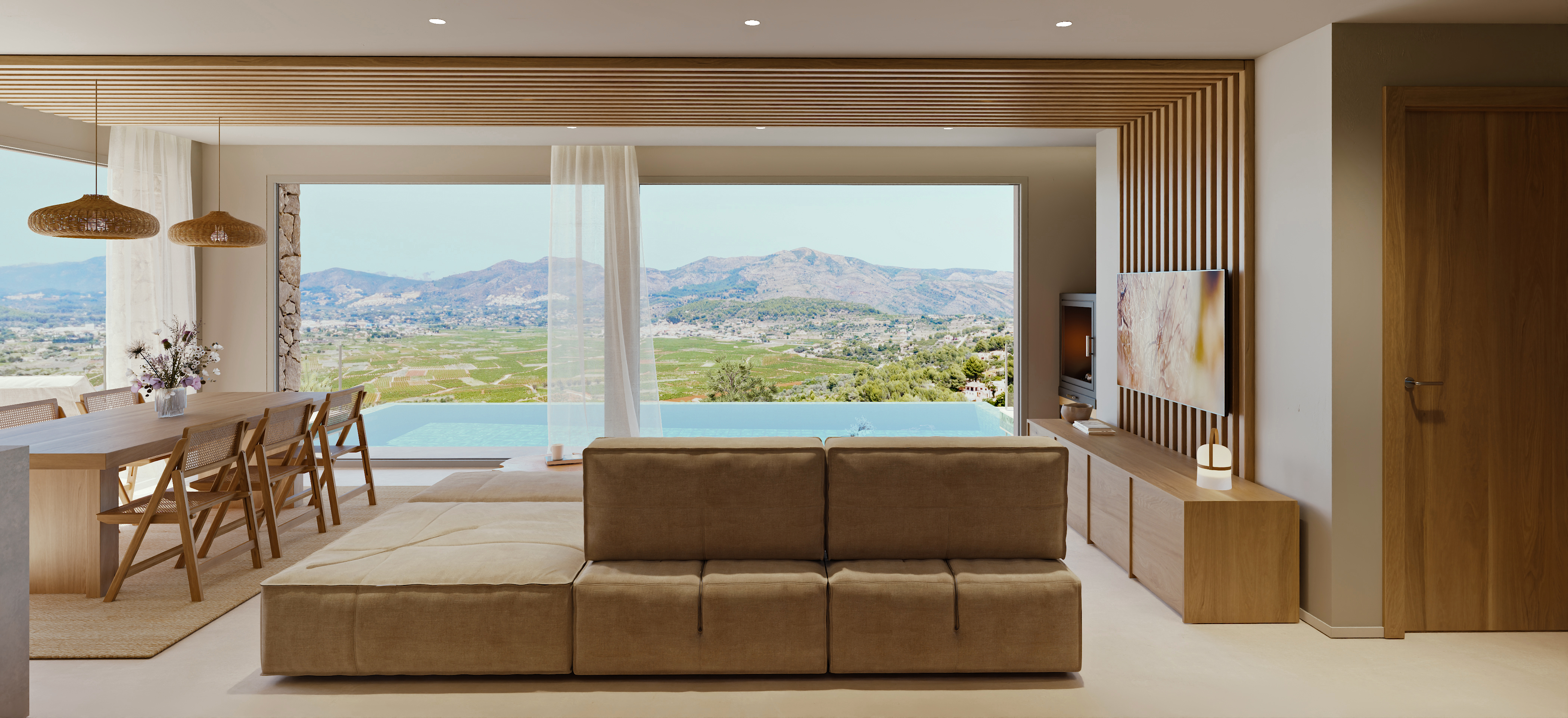 3 Bed, 3 Bath, HouseFor Sale, Jalon Valley, Alicante