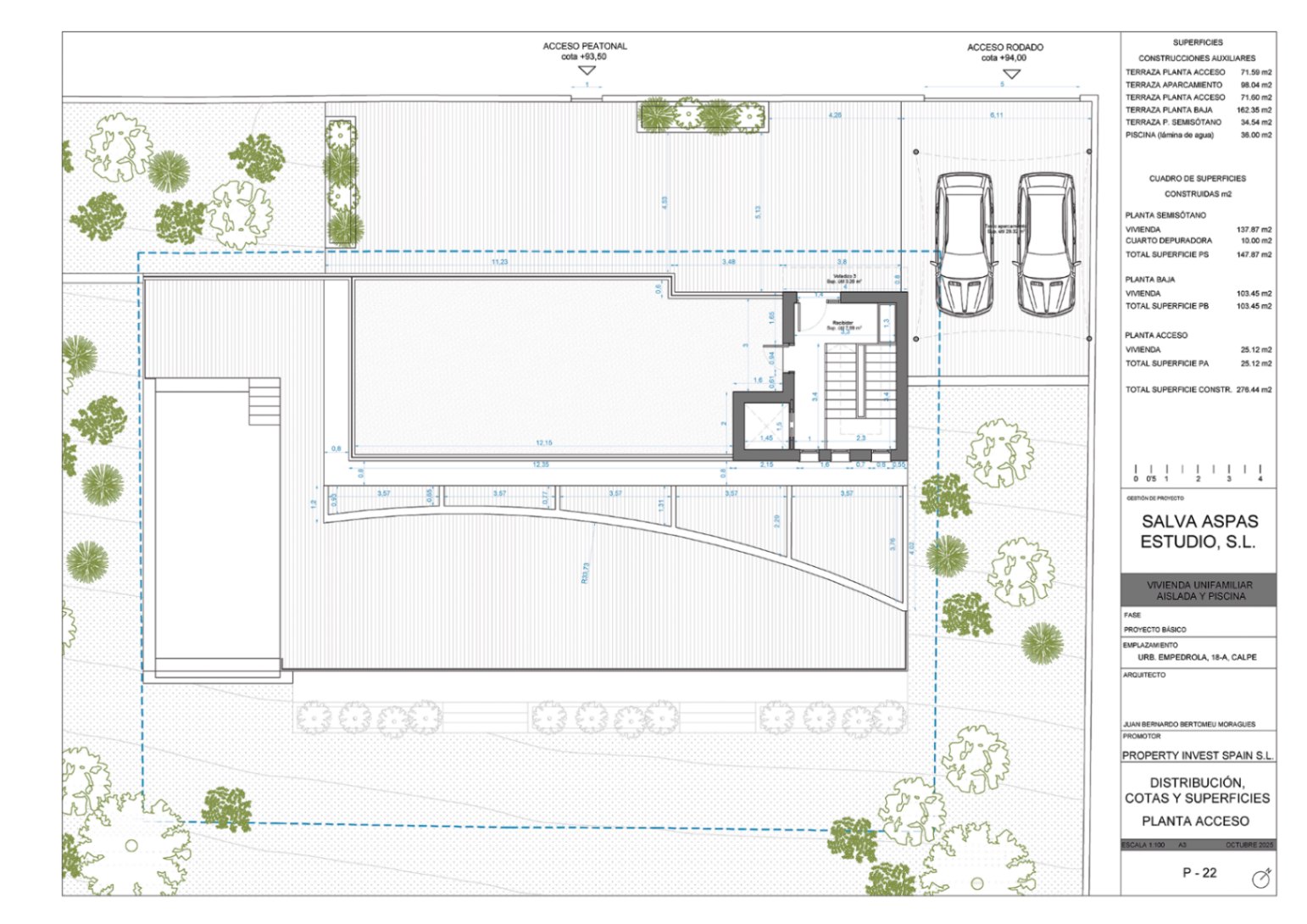 3 Bed, 3 Bath, HouseFor Sale, Calpe, Alicante