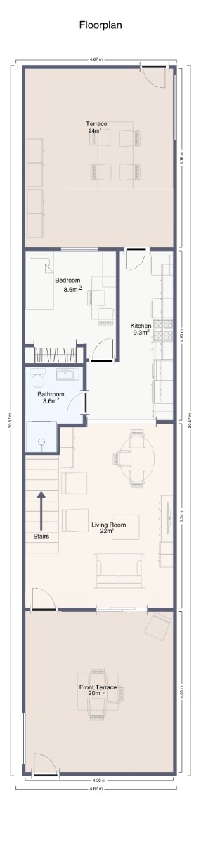 3 Bed, 2 Bath, HouseFor Sale, Orihuela Costa, Alicante