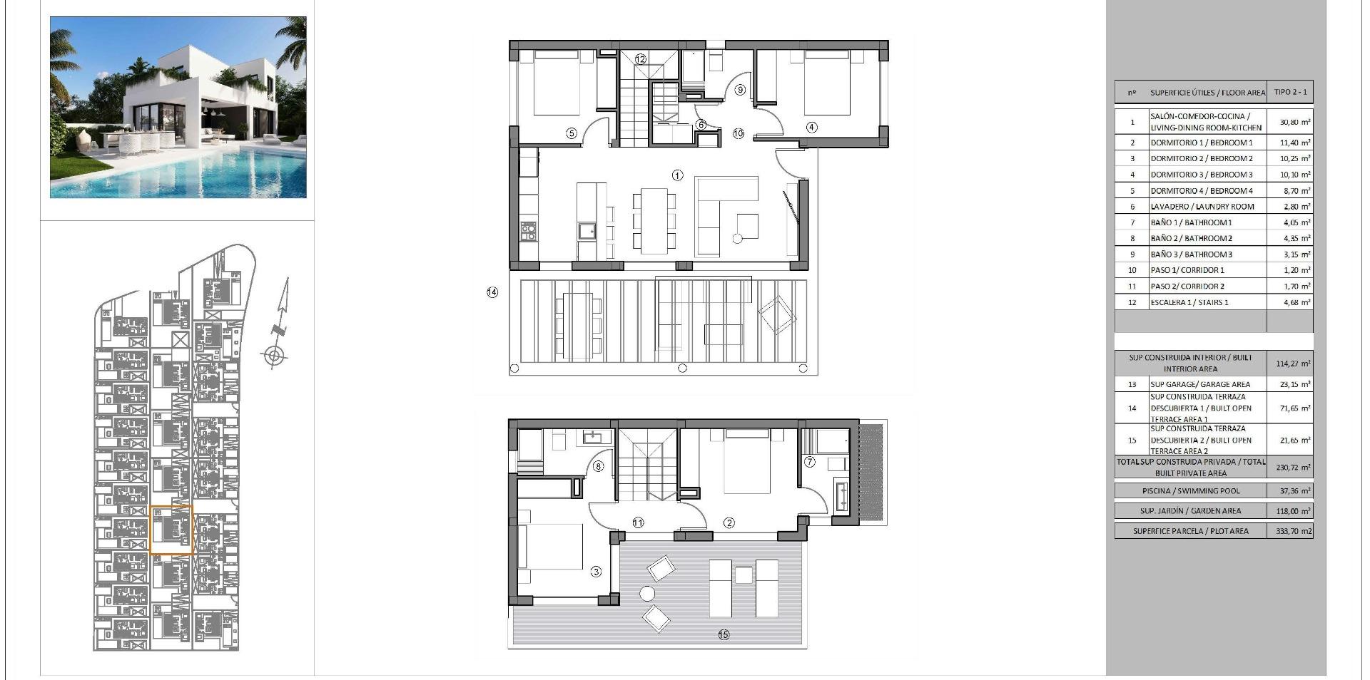 4 Bed, 3 Bath, HouseFor Sale, Finestrat, Alicante