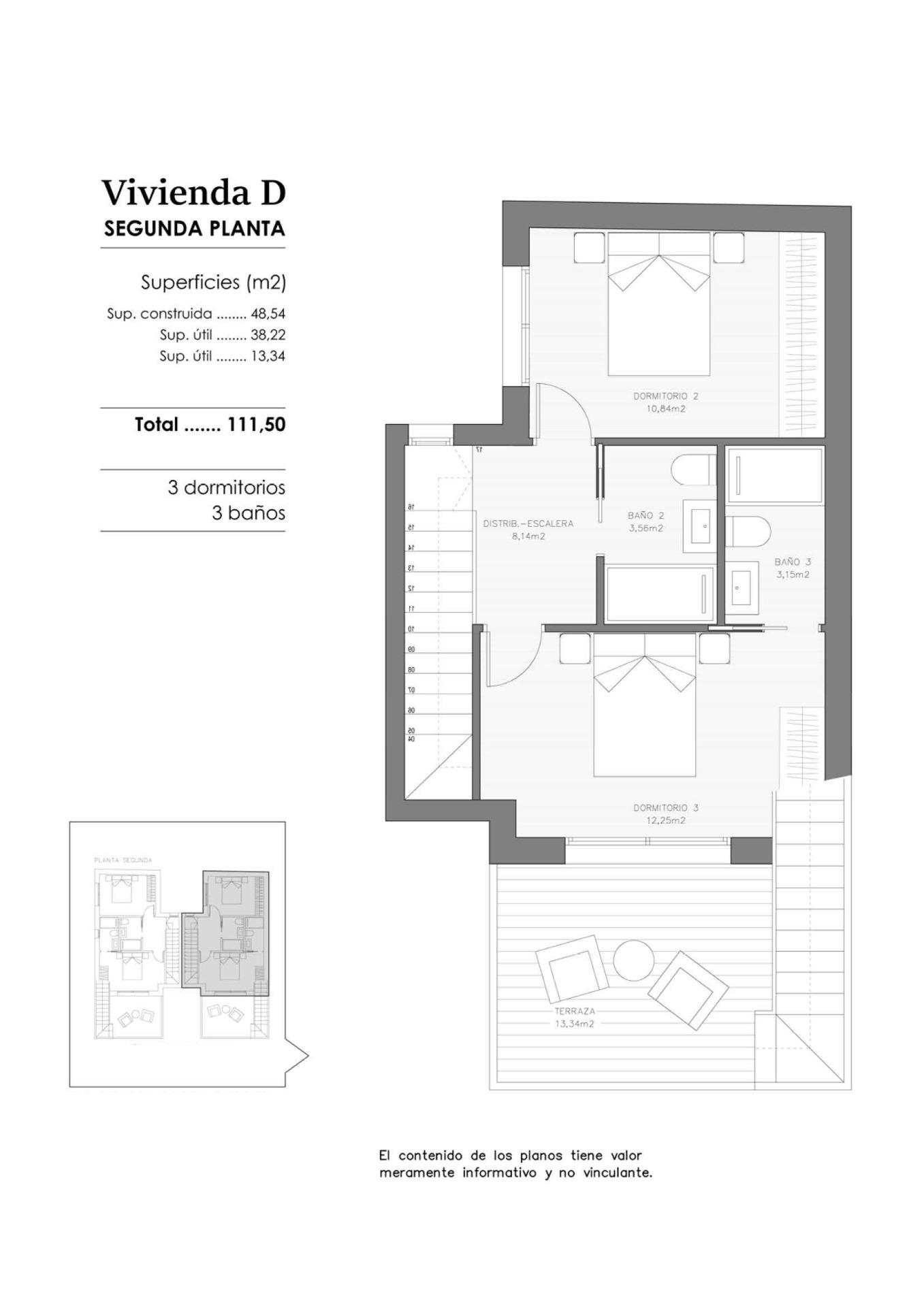 3 Bed, 3 Bath, ApartmentFor Sale, Benejuzar, Alicante