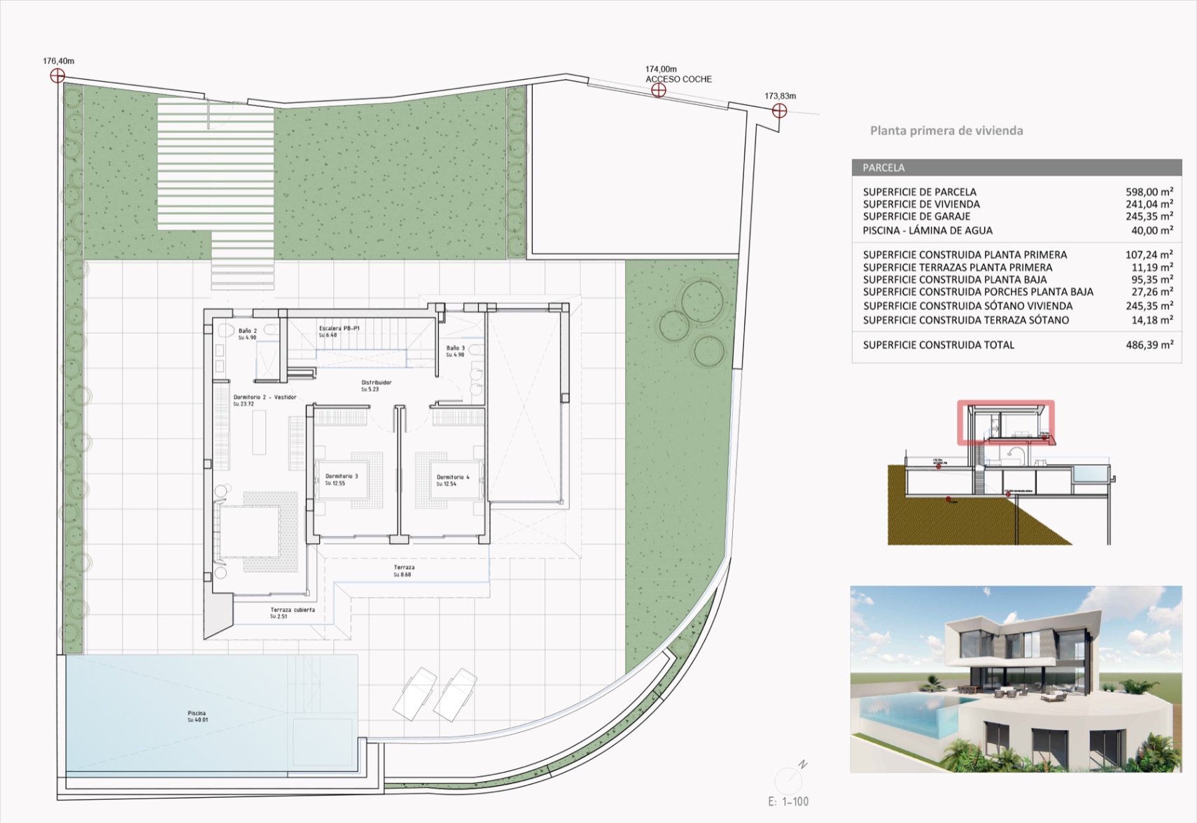 5 Bed, 5 Bath, HouseFor Sale, Finestrat, Alicante