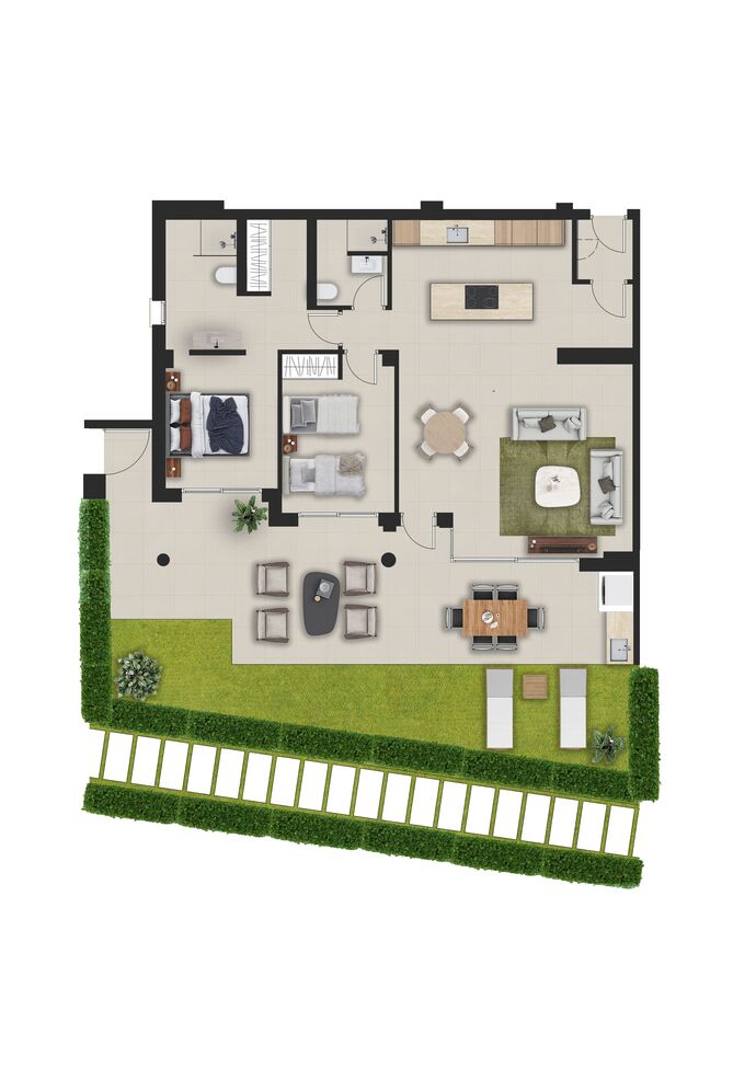 2 Bed, 2 Bath, ApartmentFor Sale, La Sella Golf, Alicante