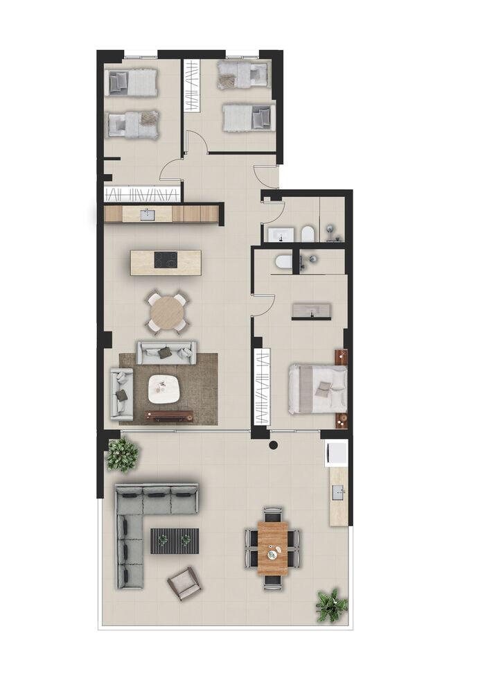 2 Bed, 2 Bath, ApartmentFor Sale, La Sella Golf, Alicante