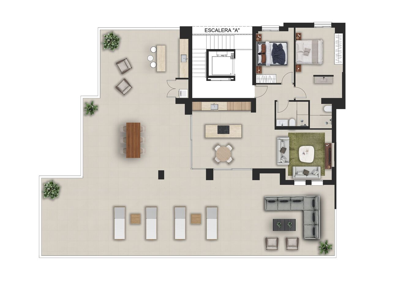 2 Bed, 2 Bath, ApartmentFor Sale, La Sella Golf, Alicante