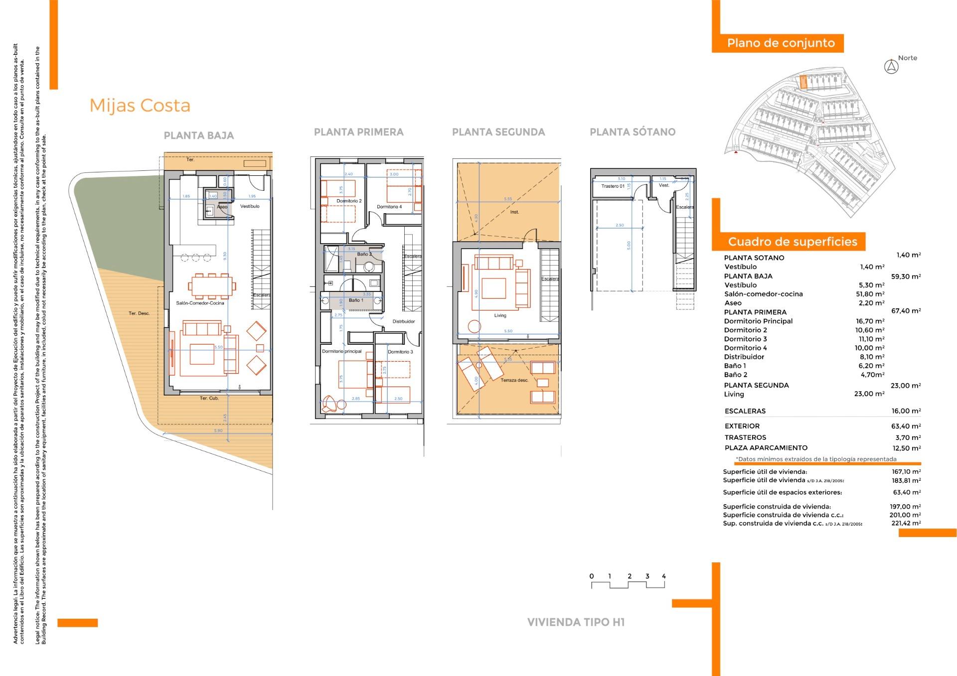 4 Bed, 2 Bath, HouseFor Sale, Mijas, Malaga