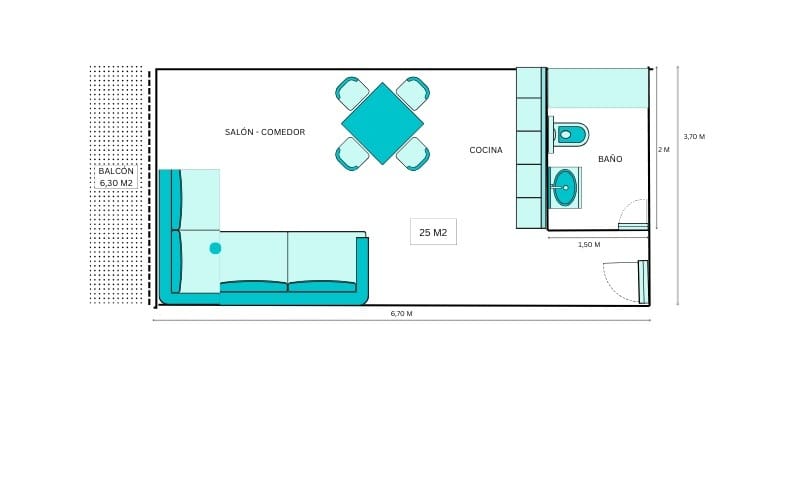 1 Bath, ApartmentFor Sale, Alcudia, Baleares