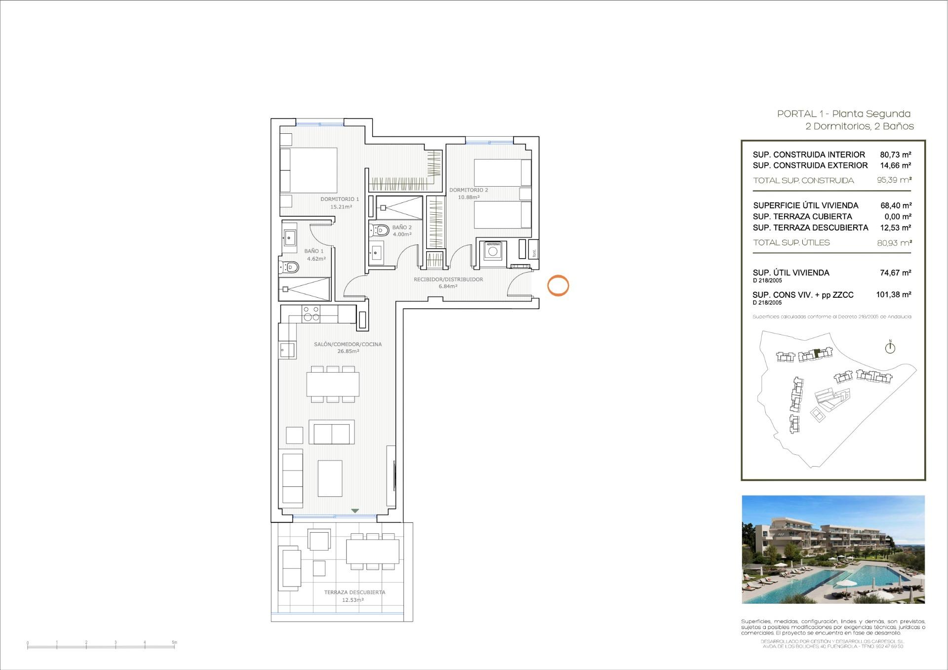 2 Bed, 2 Bath, ApartmentFor Sale, Mijas, Malaga