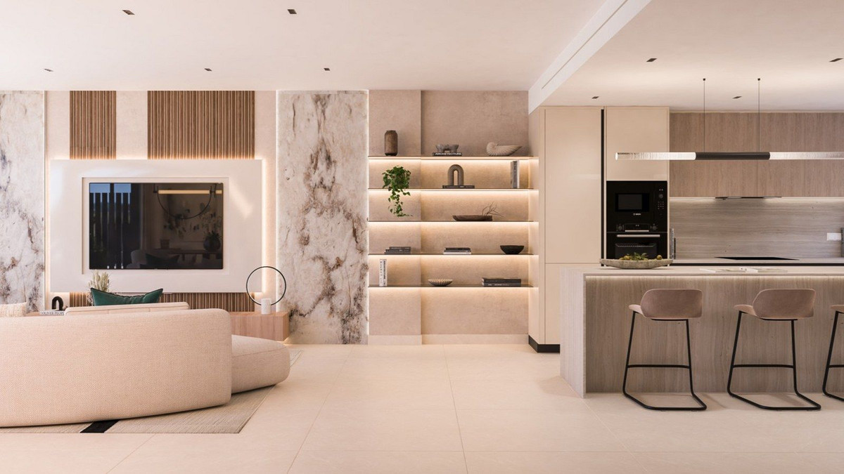 3 Bed, 2 Bath, ApartmentFor Sale, New Golden Mile, Malaga