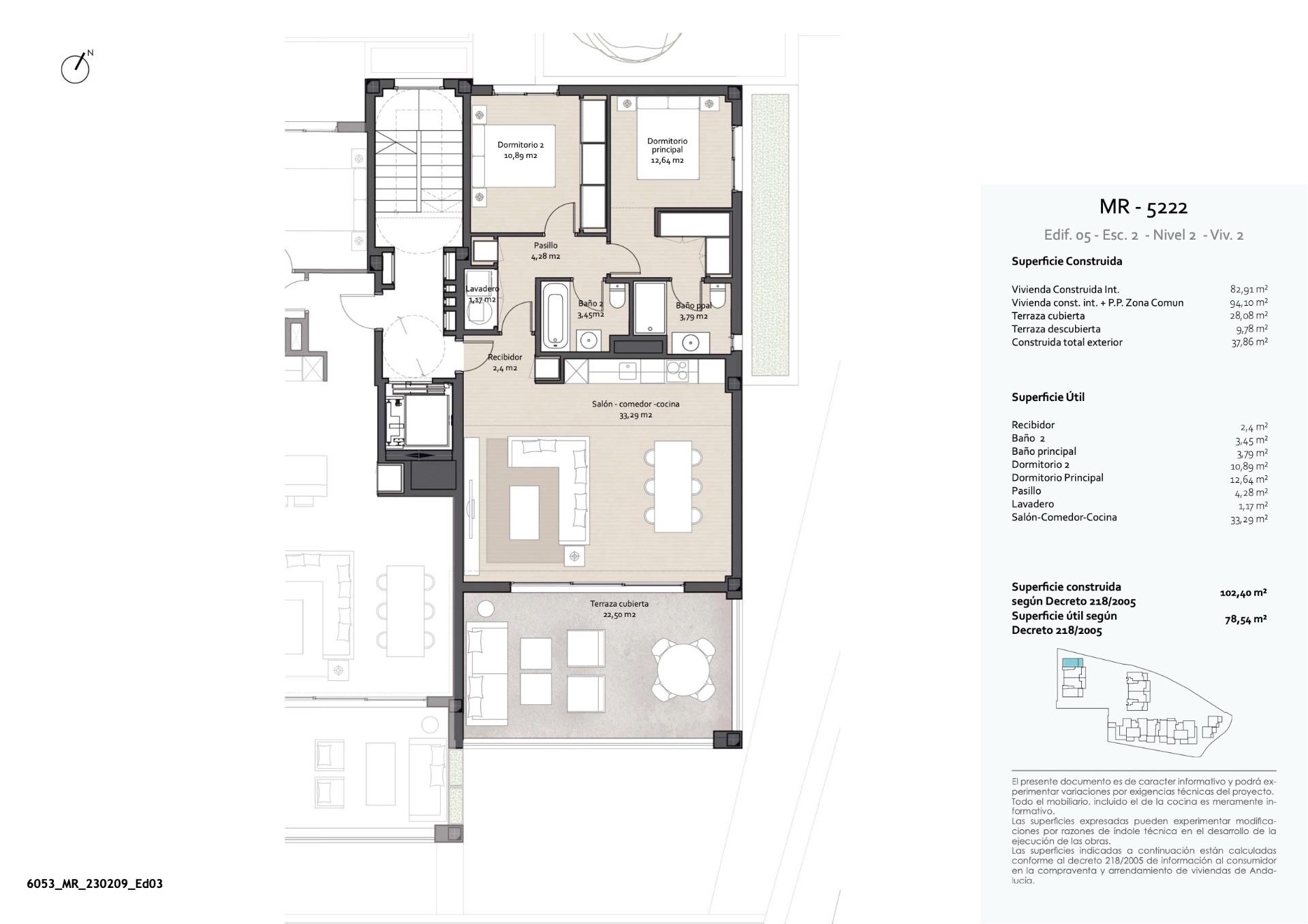 2 Bed, 2 Bath, ApartmentFor Sale, Benalmadena, Malaga