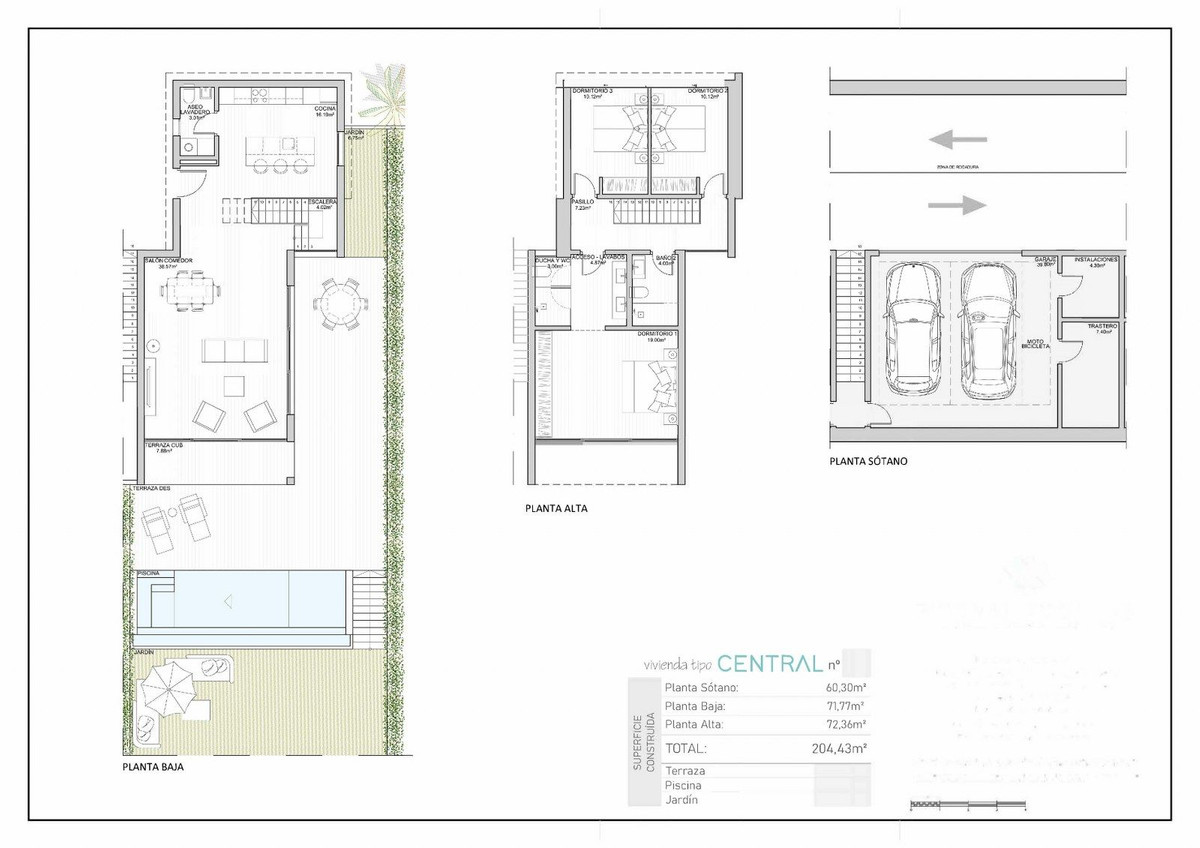 3 Bed, 2 Bath, HouseFor Sale, Mijas Costa, Malaga