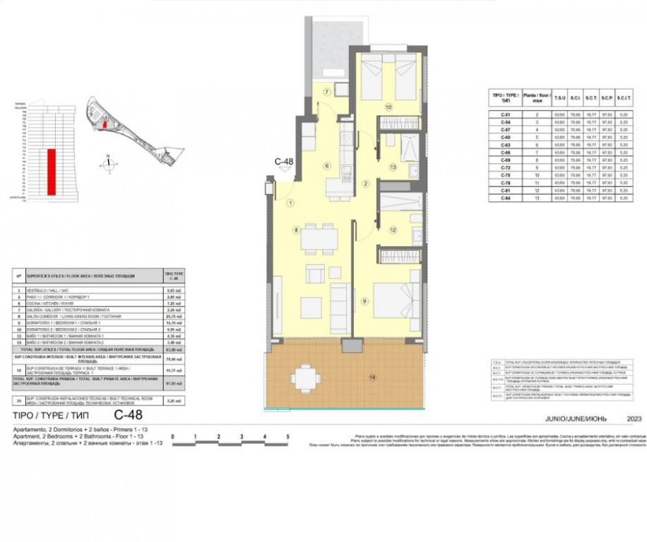 2 Bed, 2 Bath, ApartmentFor Sale, Benidorm, Alicante