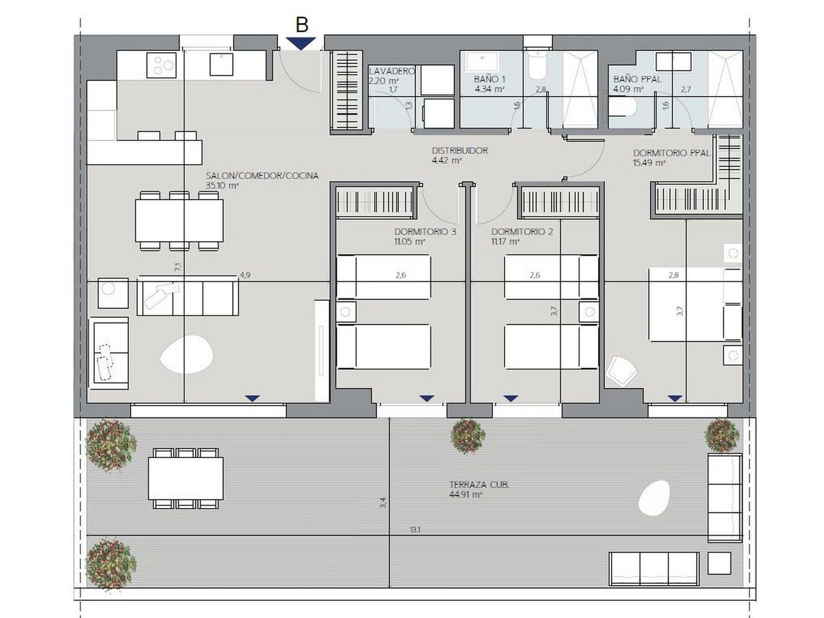 2 Bed, 2 Bath, ApartmentFor Sale, Benalmadena, Malaga
