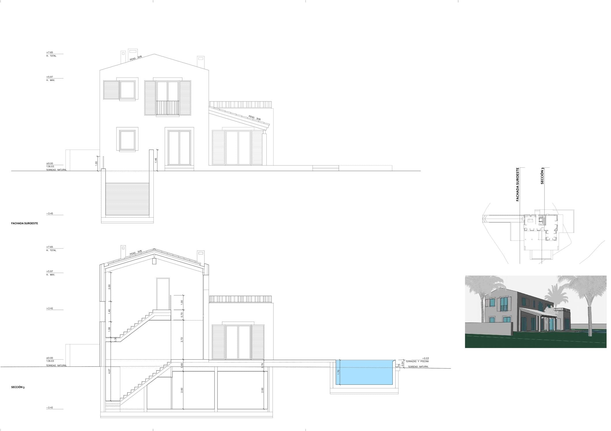 3 Bed, 3 Bath, HouseFor Sale, Algaida, Baleares