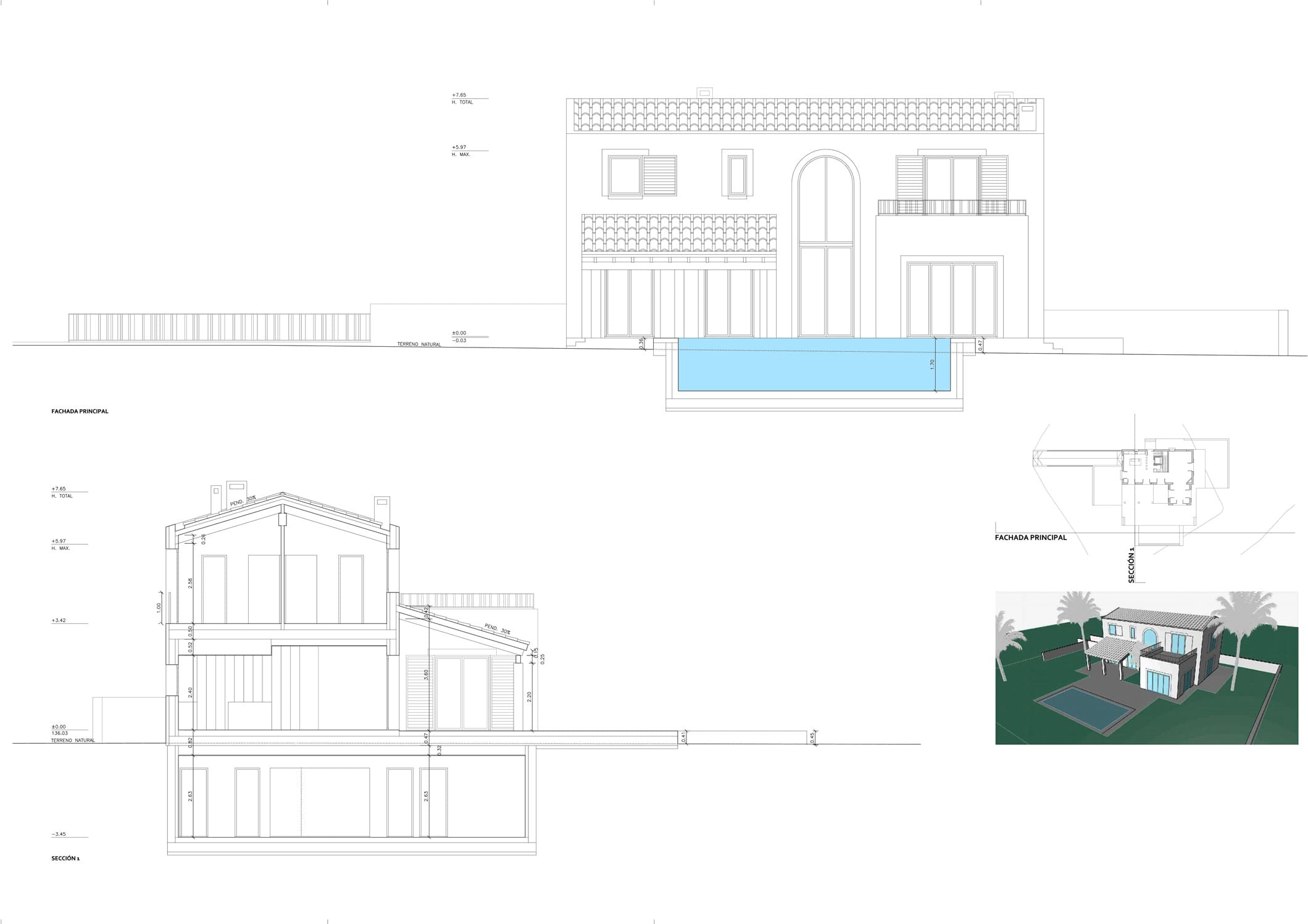 3 Bed, 3 Bath, HouseFor Sale, Algaida, Baleares