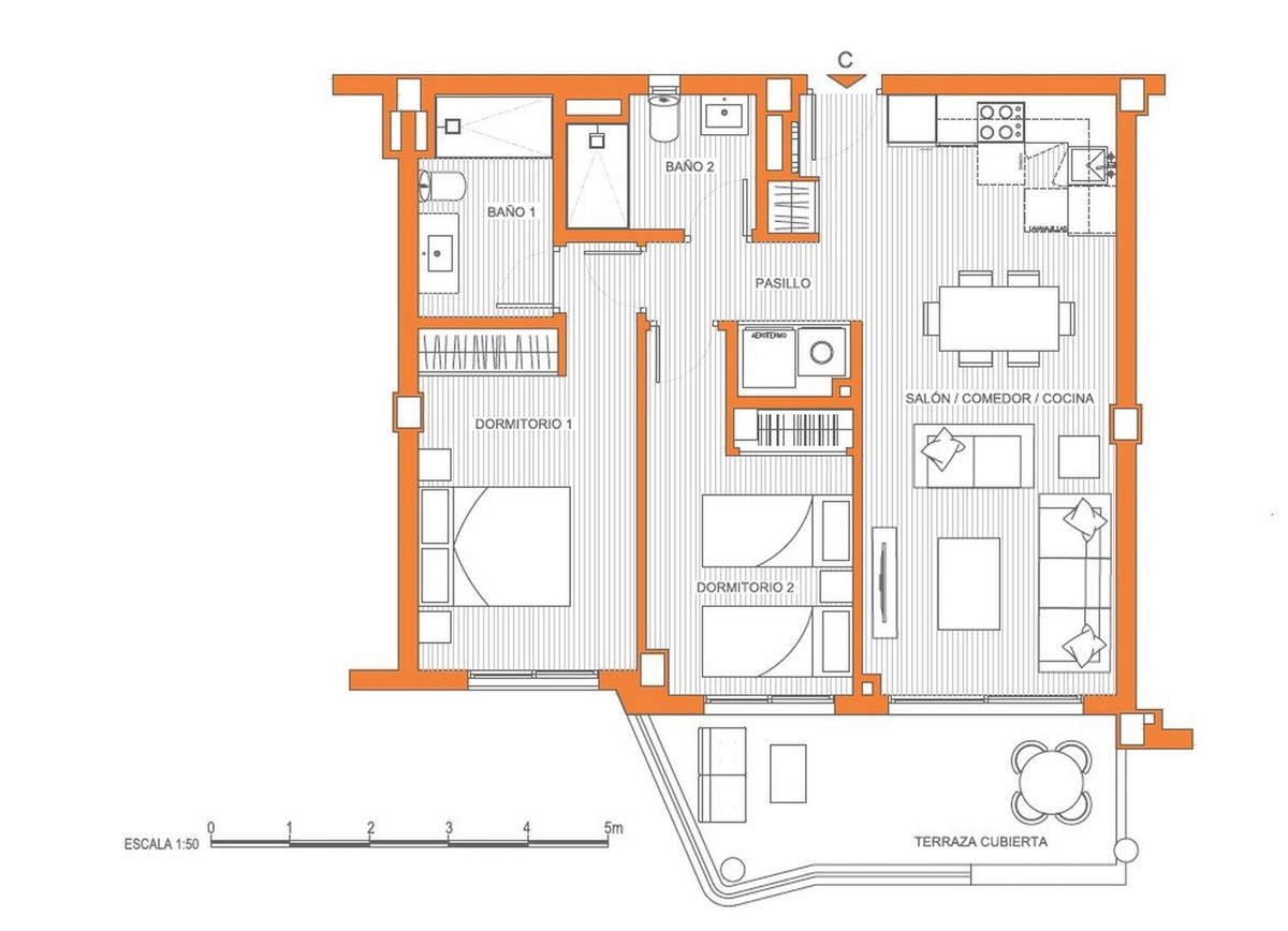 2 Bed, 2 Bath, ApartmentFor Sale, Fuengirola, Malaga