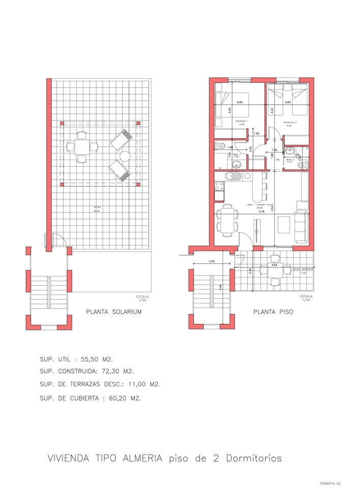 2 Bed, 2 Bath, ApartmentFor Sale, Pinilla, Murcia