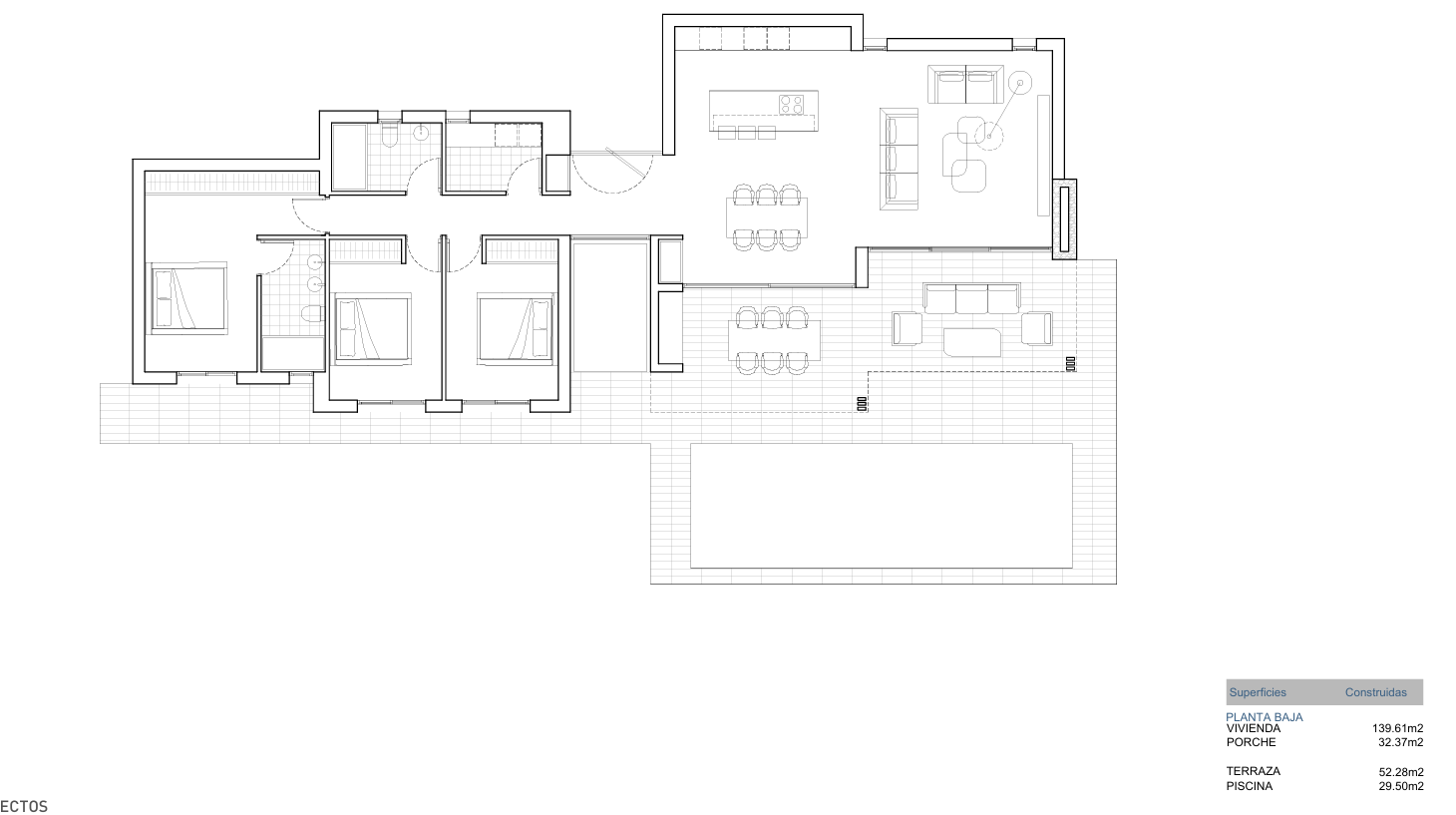 3 Bed, 2 Bath, HouseFor Sale, Calpe, Alicante