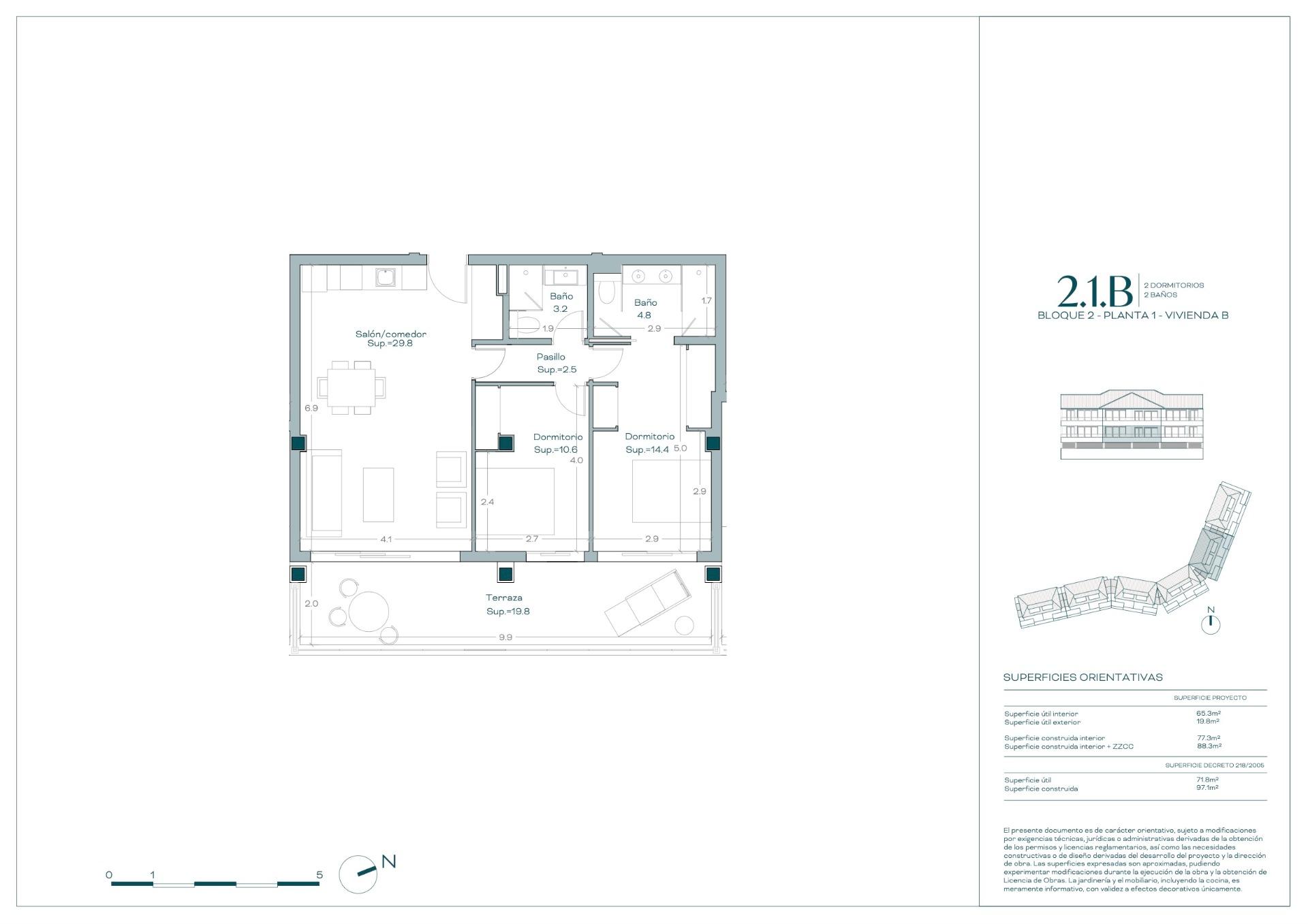 2 Bed, 2 Bath, ApartmentFor Sale, Benalmadena, Malaga