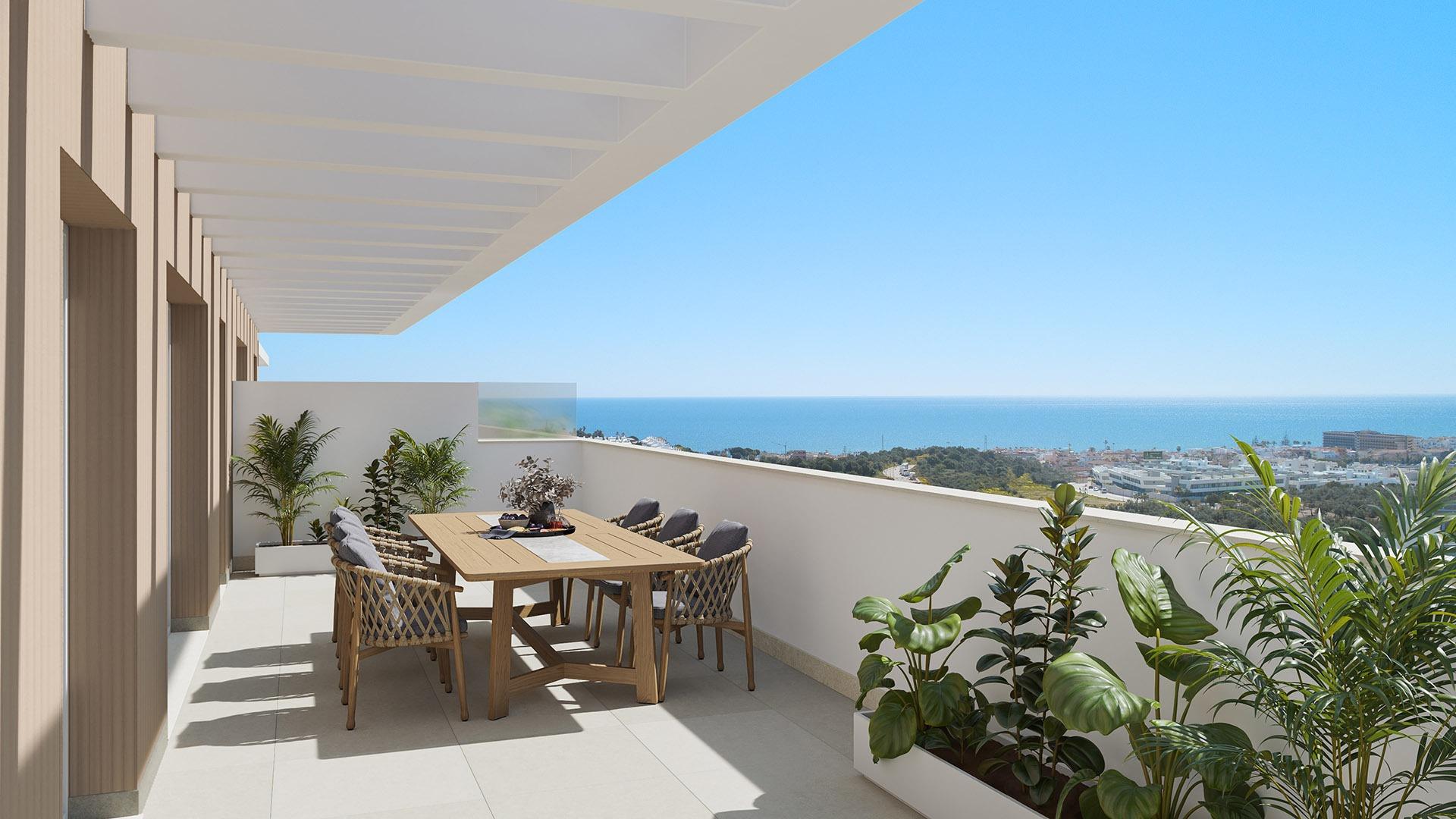 3 Bed, 2 Bath, ApartmentFor Sale, Mijas, Malaga