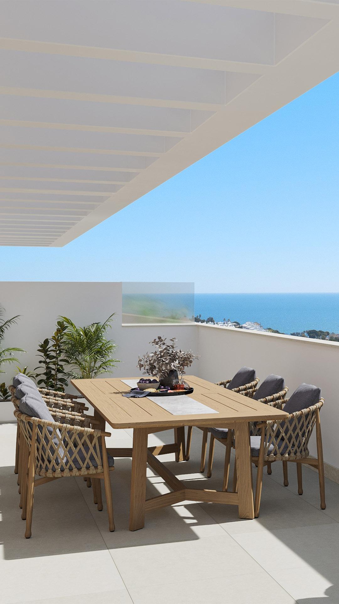 3 Bed, 2 Bath, ApartmentFor Sale, Mijas, Malaga