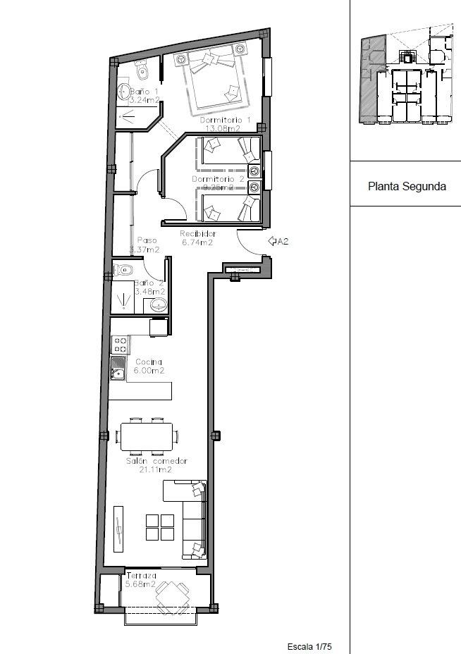 2 Bed, 2 Bath, ApartmentFor Sale, Fuengirola, Malaga