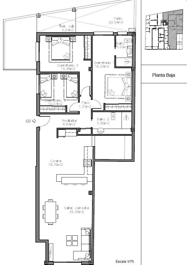 3 Bed, 2 Bath, ApartmentFor Sale, Fuengirola, Malaga