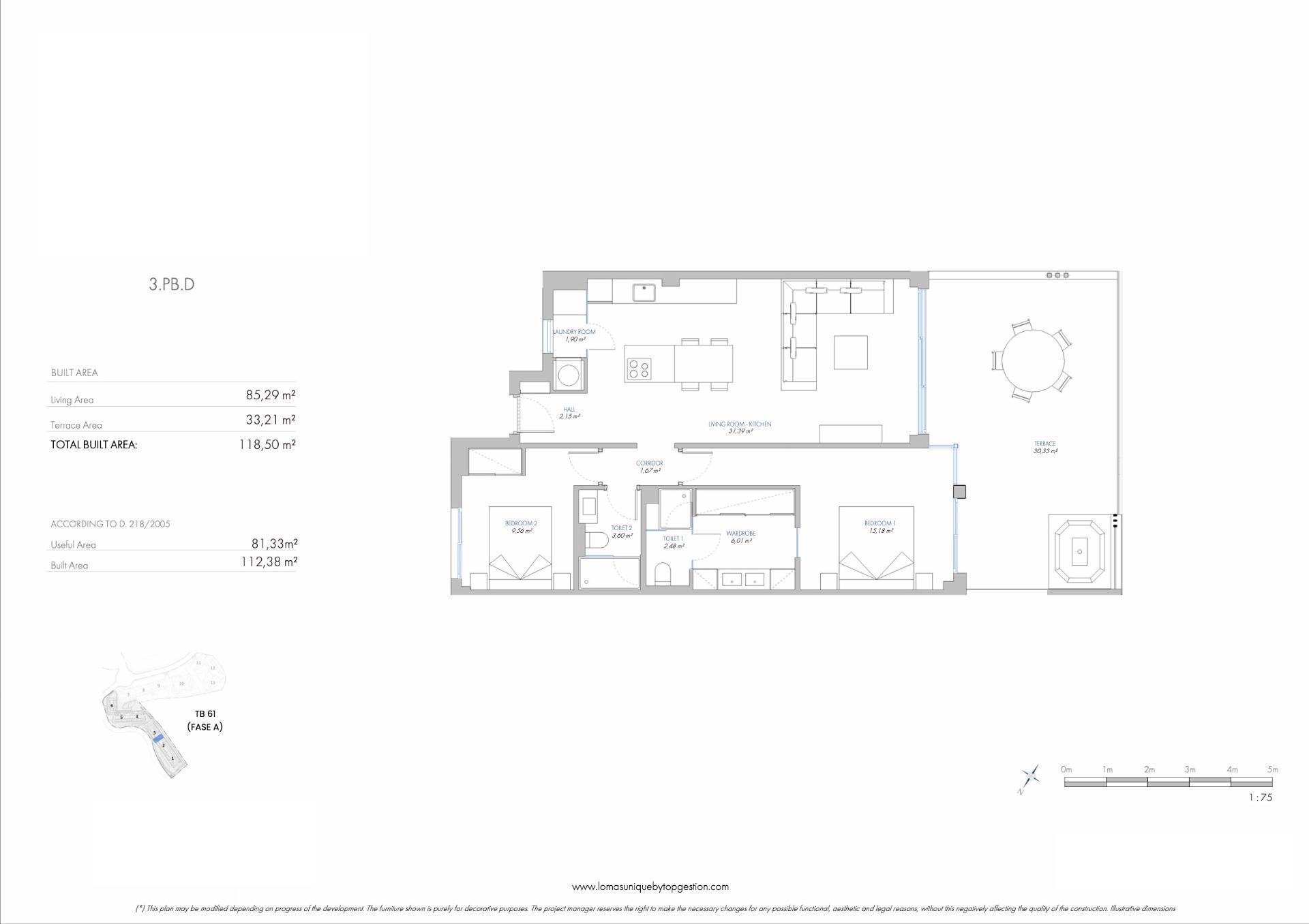 2 Bed, 2 Bath, ApartmentFor Sale, Fuengirola, Malaga