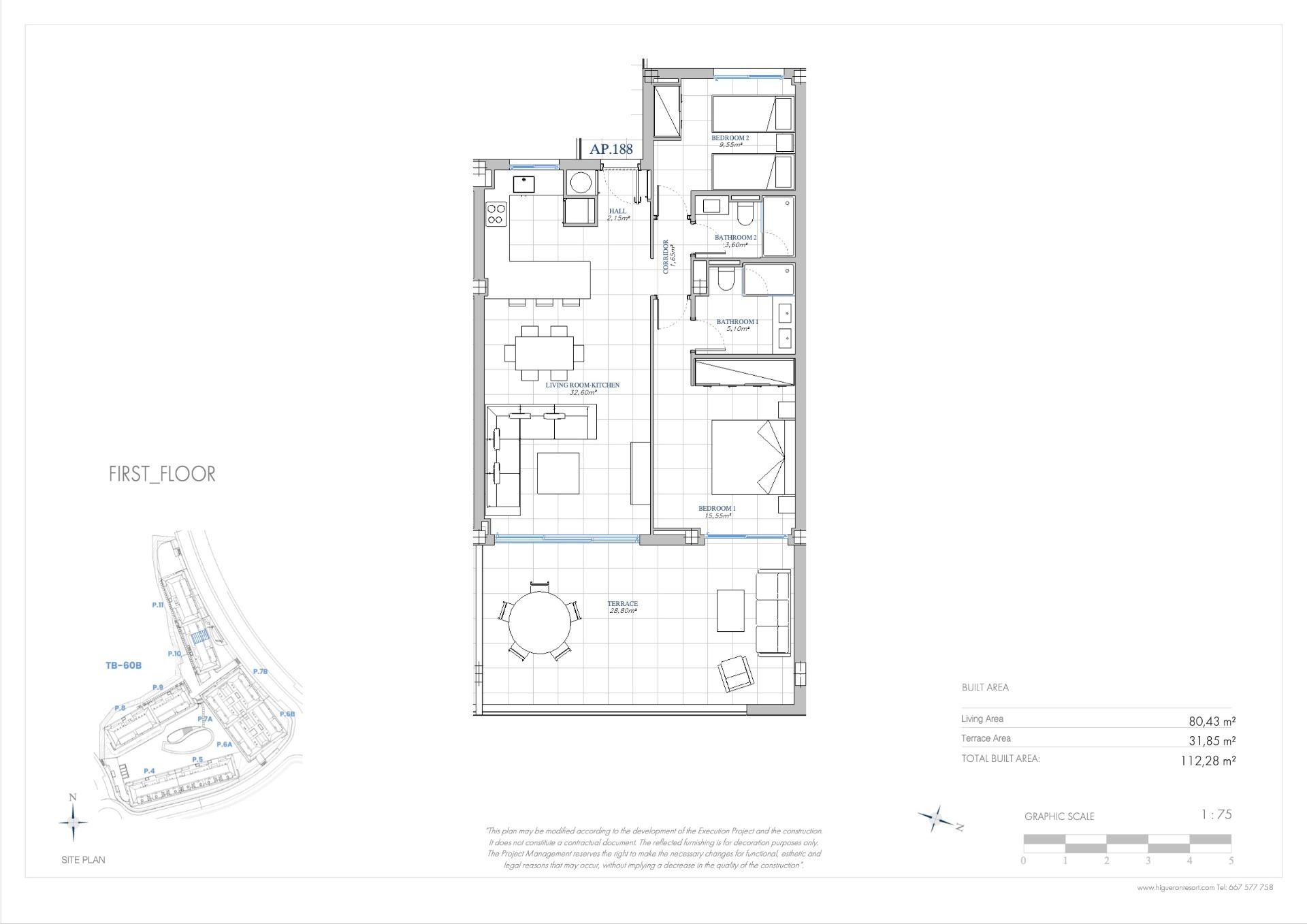 2 Bed, 2 Bath, ApartmentFor Sale, Fuengirola, Malaga