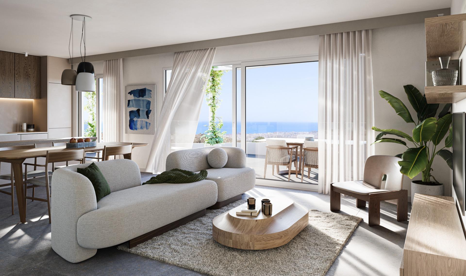 3 Bed, 2 Bath, ApartmentFor Sale, Mijas, Malaga