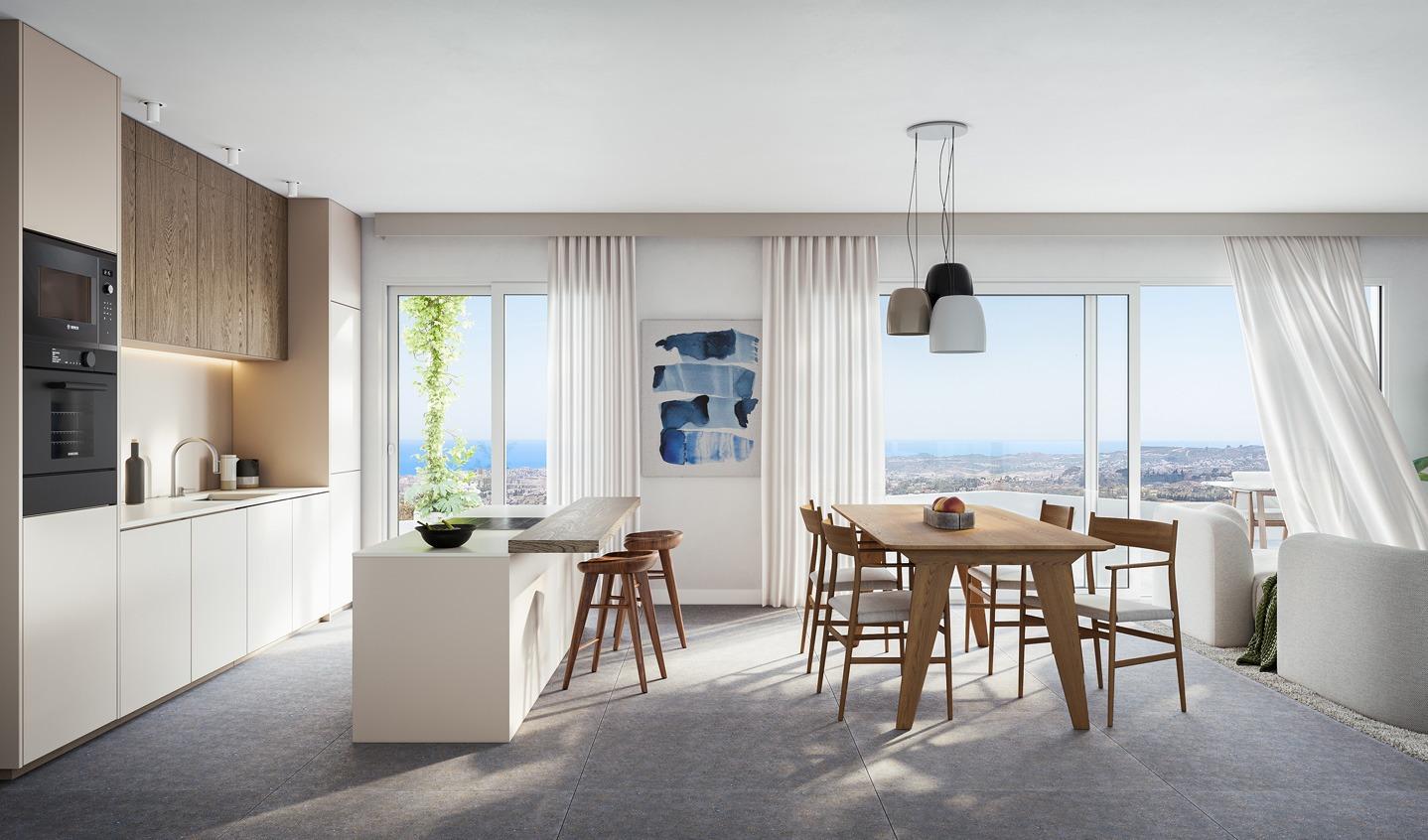 3 Bed, 2 Bath, ApartmentFor Sale, Mijas, Malaga