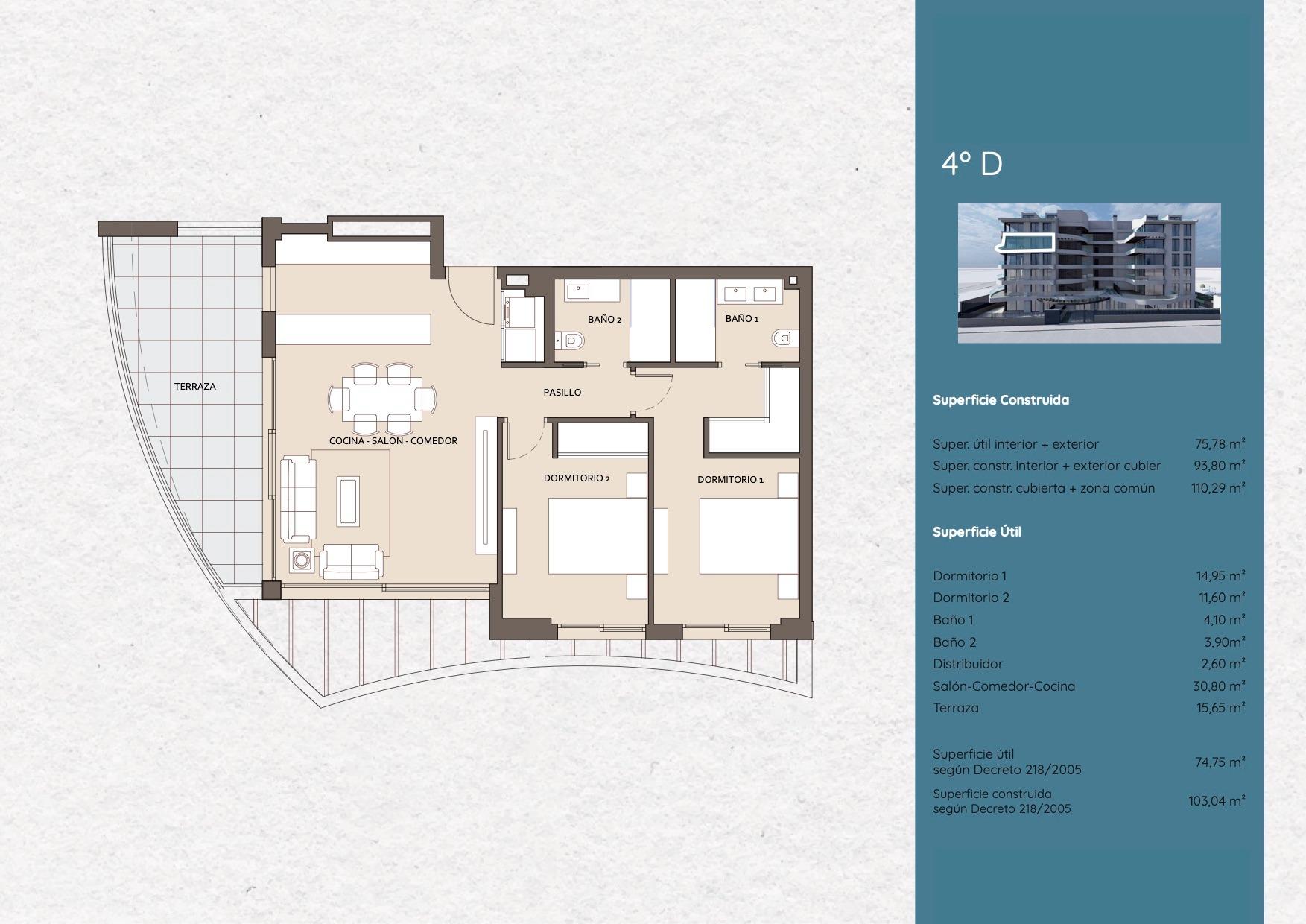 2 Bed, 2 Bath, ApartmentFor Sale, Benalmadena, Malaga
