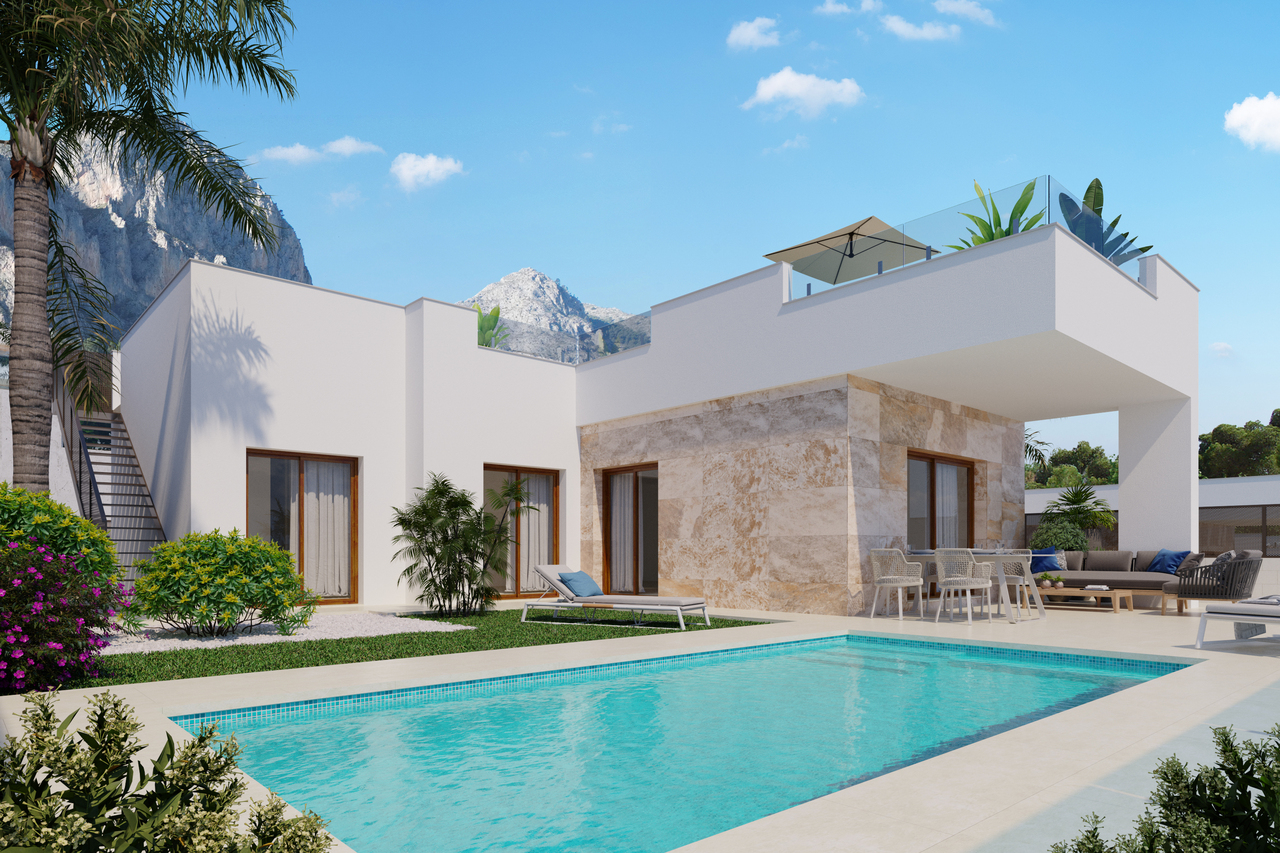 3 Bed, 3 Bath, HouseFor Sale, Polop, Alicante