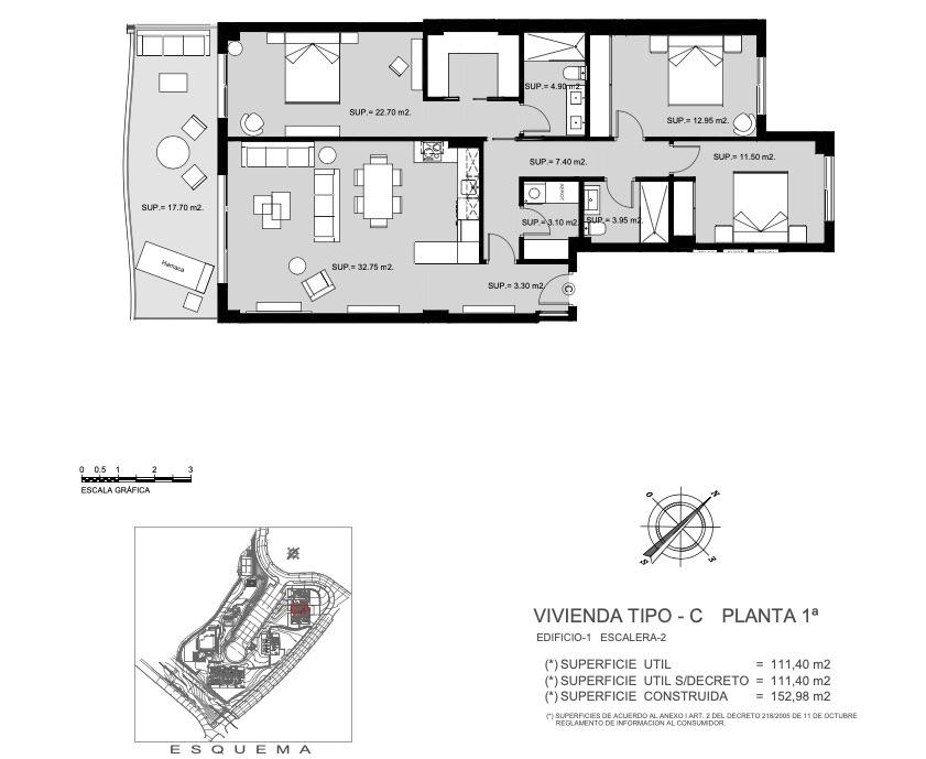 3 Bed, 2 Bath, ApartmentFor Sale, Mijas, Malaga