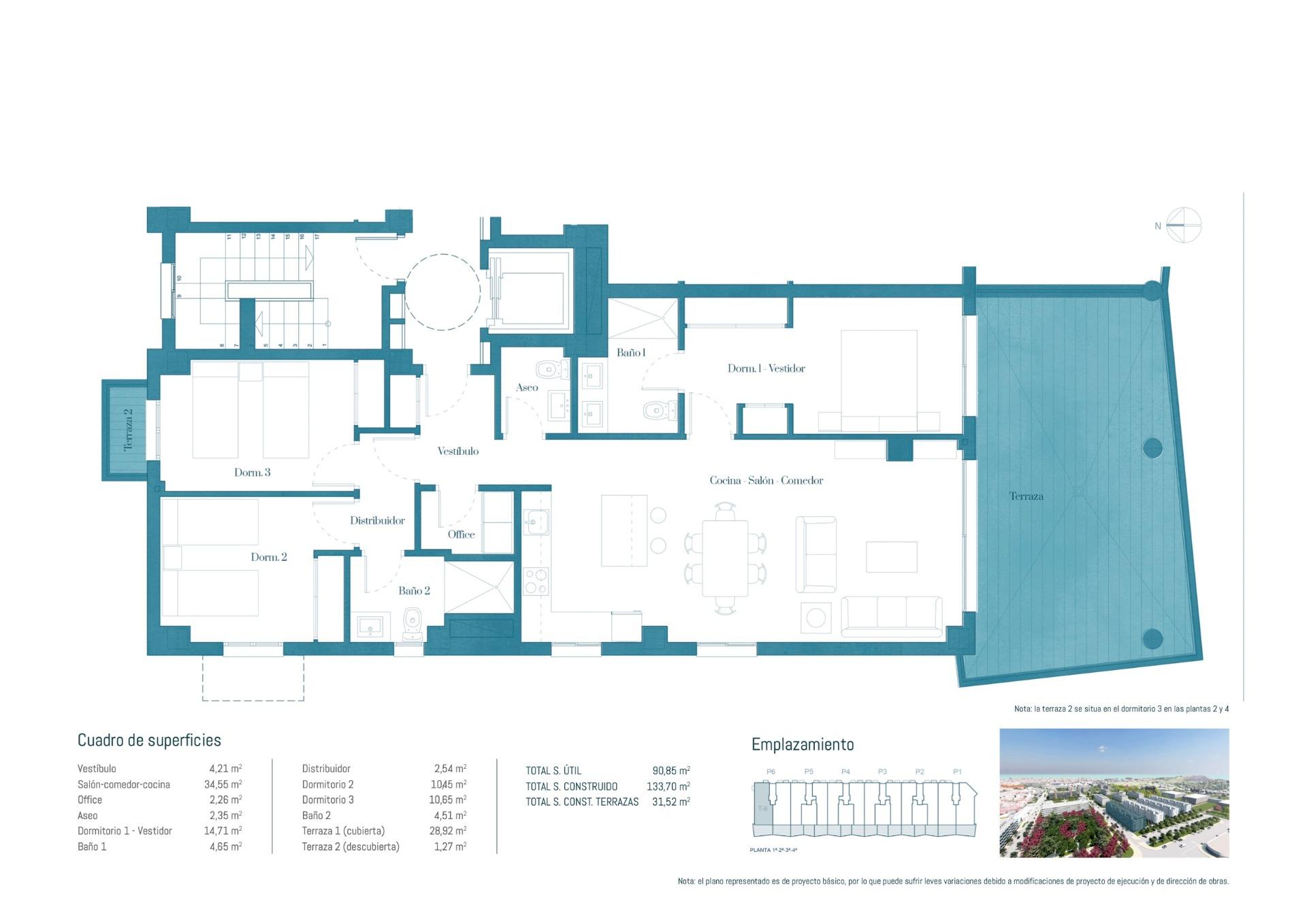 3 Bed, 2 Bath, ApartmentFor Sale, Mijas, Malaga