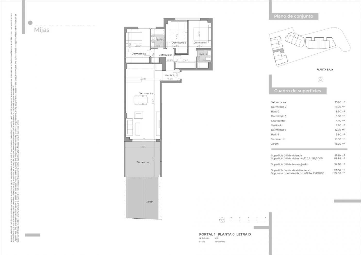 3 Bed, 2 Bath, ApartmentFor Sale, Mijas, Malaga