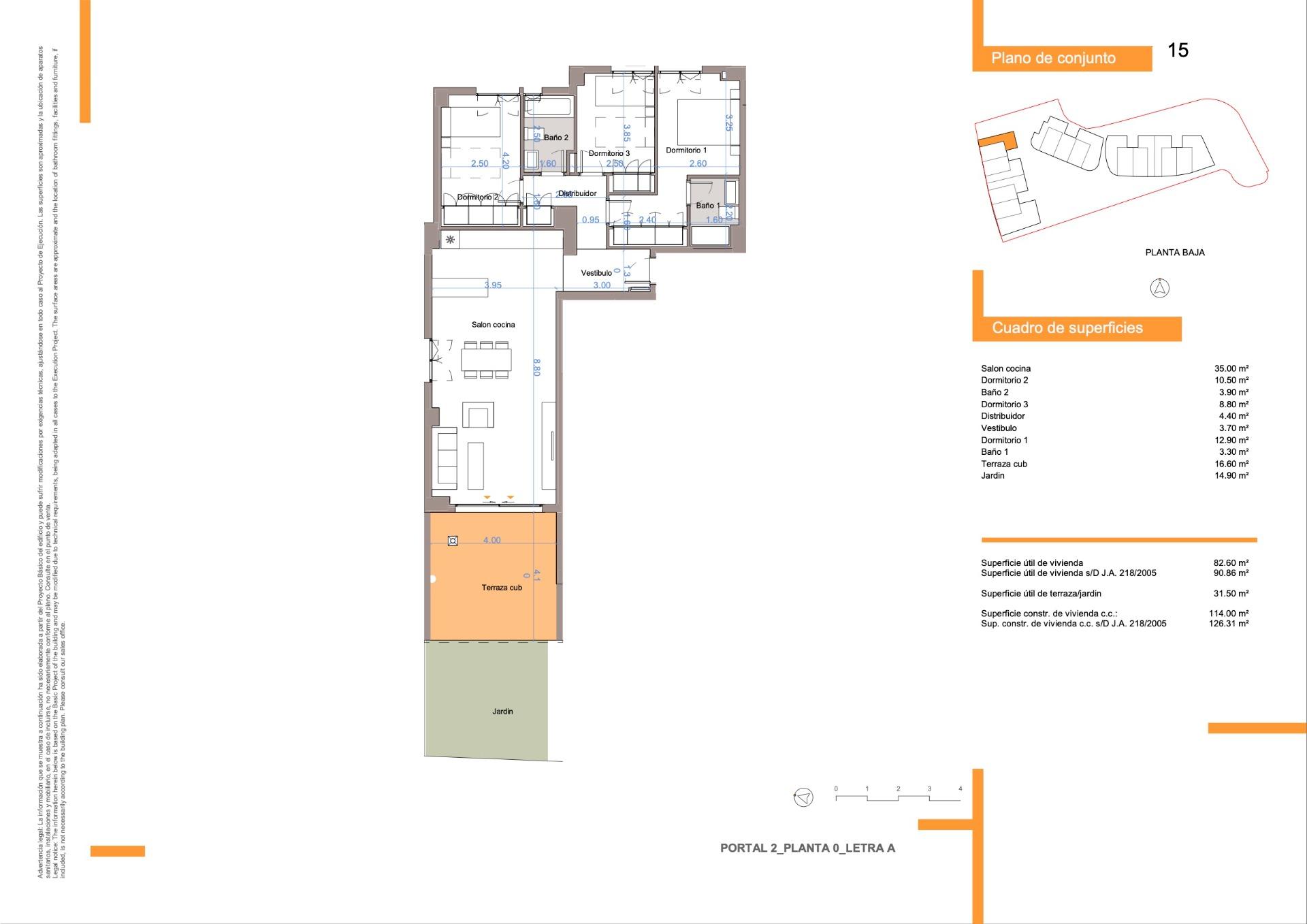 3 Bed, 2 Bath, ApartmentFor Sale, Mijas, Malaga
