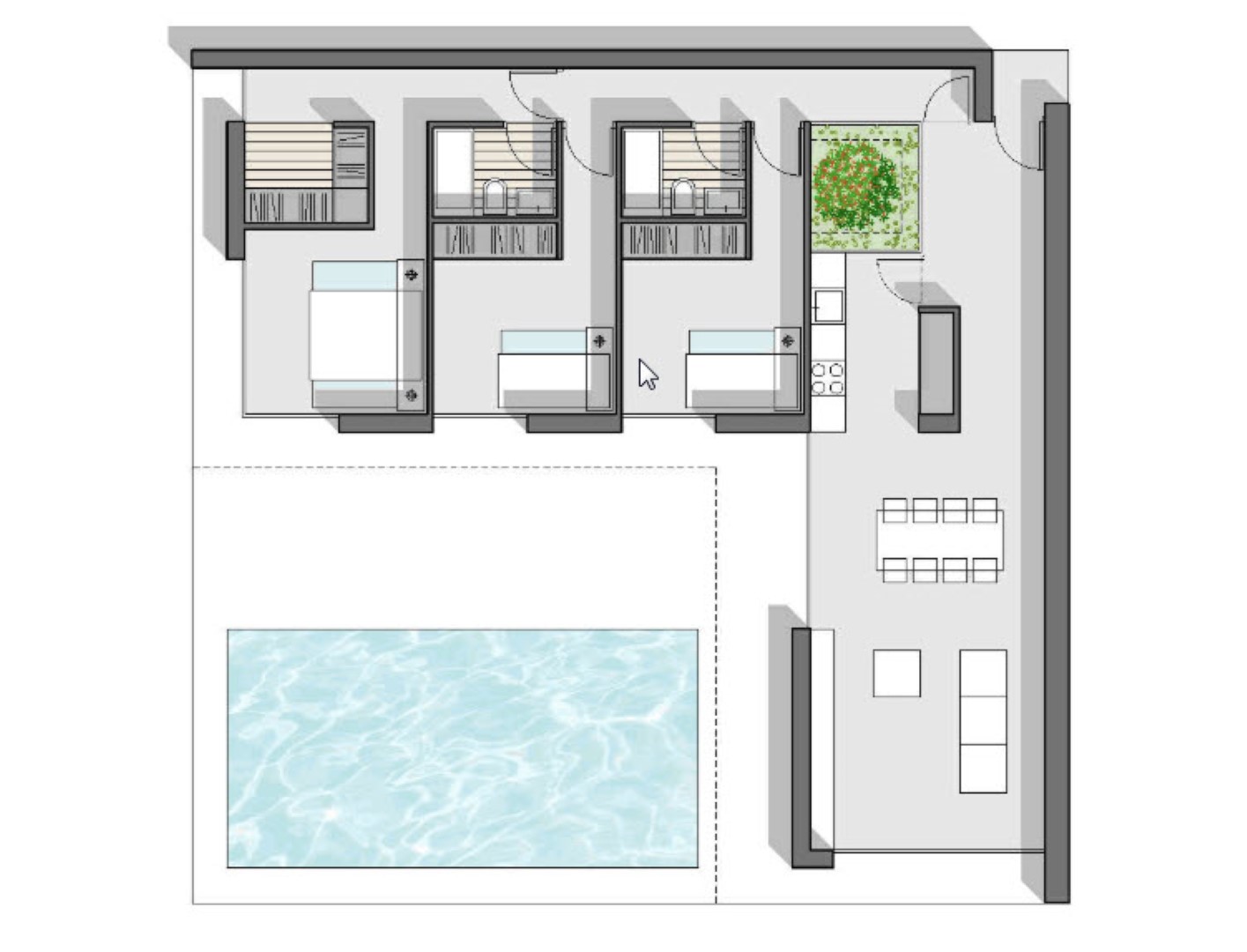 3 Bed, 3 Bath, HouseFor Sale, Pedreguer, Alicante