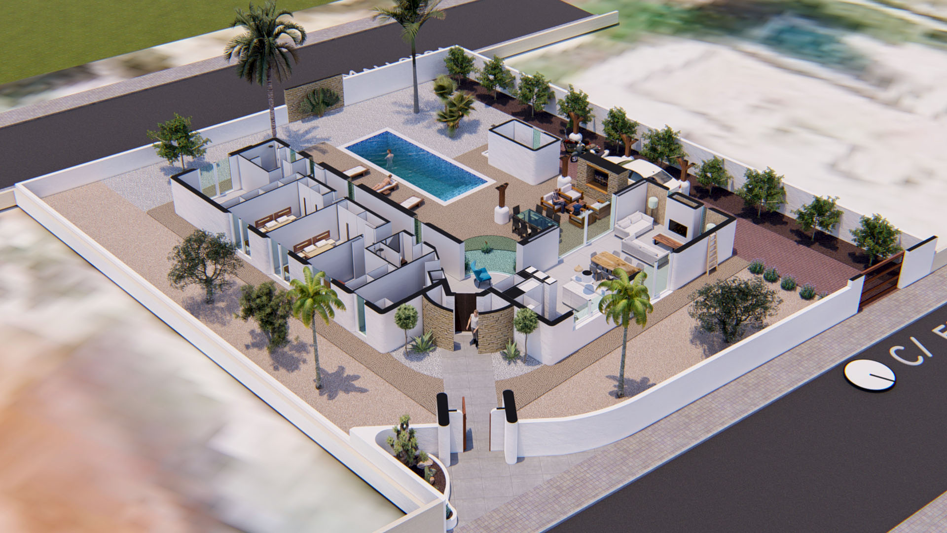 3 Bed, 2 Bath, HouseFor Sale, Polop, Alicante