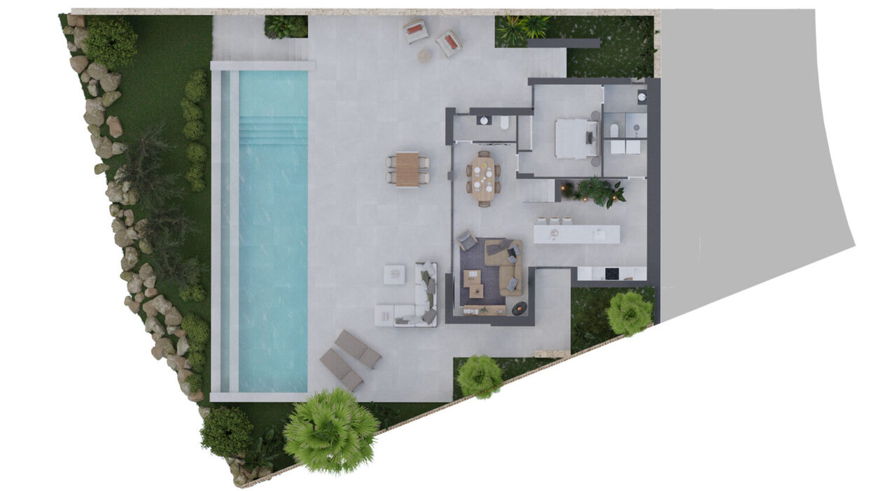 3 Bed, 4 Bath, HouseFor Sale, Finestrat, Alicante