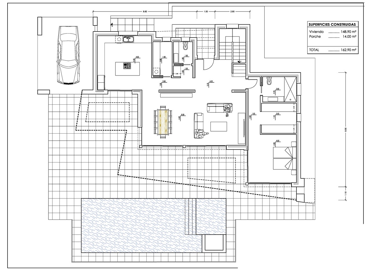 4 Bed, 4 Bath, HouseFor Sale, Calpe, Alicante
