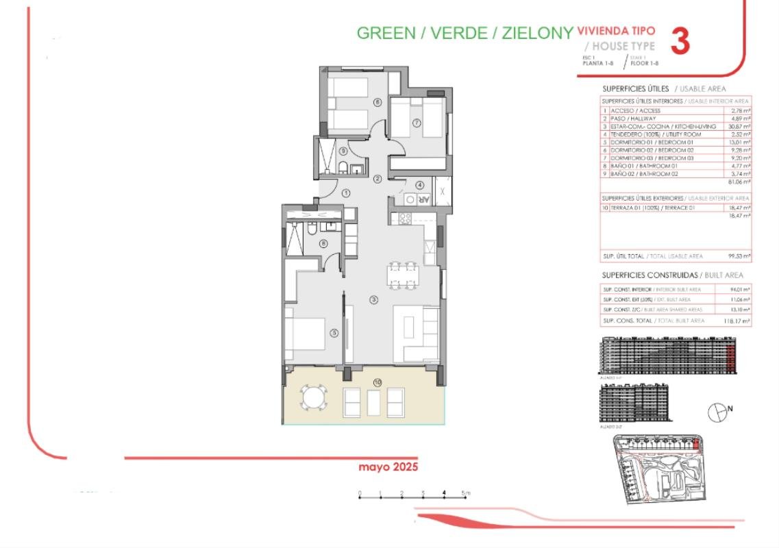 Torrevieja, Alicante, 3 Bedrooms Bedrooms, ,2 BathroomsBathrooms,For Sale,433735