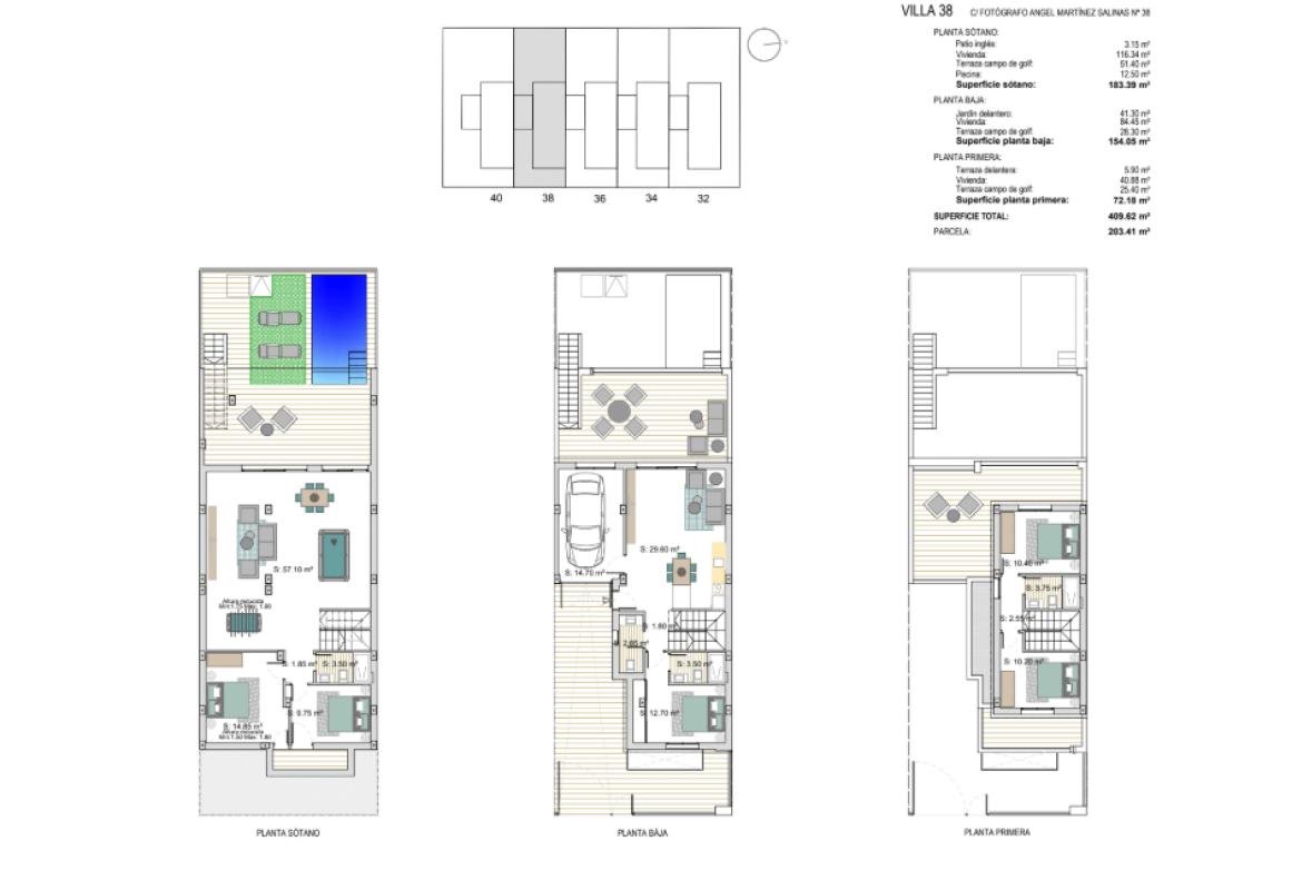 Los Alcazares, Murcia, 3 Bedrooms Bedrooms, ,4 BathroomsBathrooms,For Sale,214233