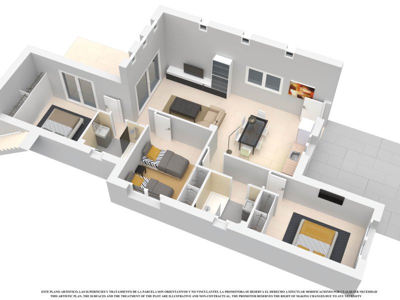 3 Bed, 2 Bath, HouseFor Sale, Los Alcazares, Murcia