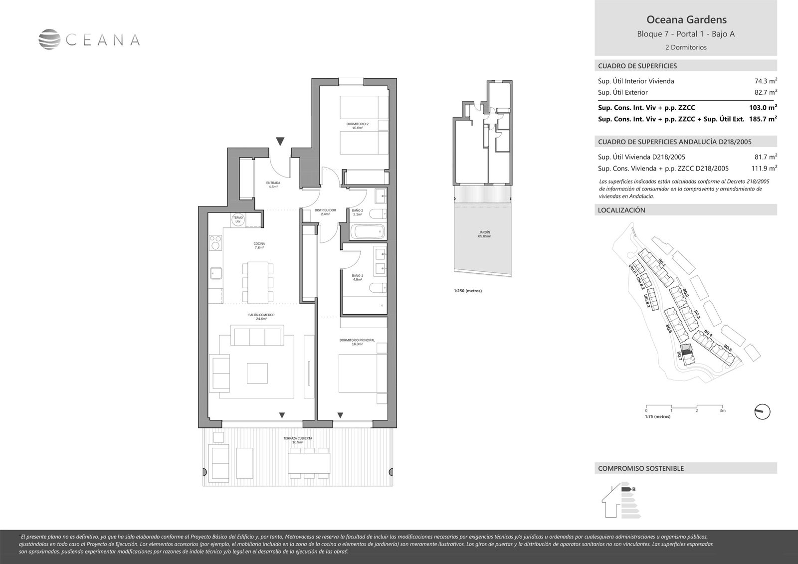 3 Bed, 2 Bath, ApartmentFor Sale, Estepona, Malaga