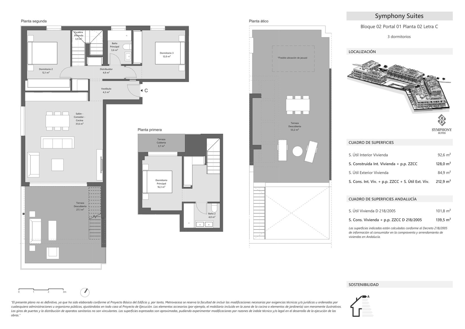 3 Bed, 3 Bath, ApartmentFor Sale, Estepona, Malaga