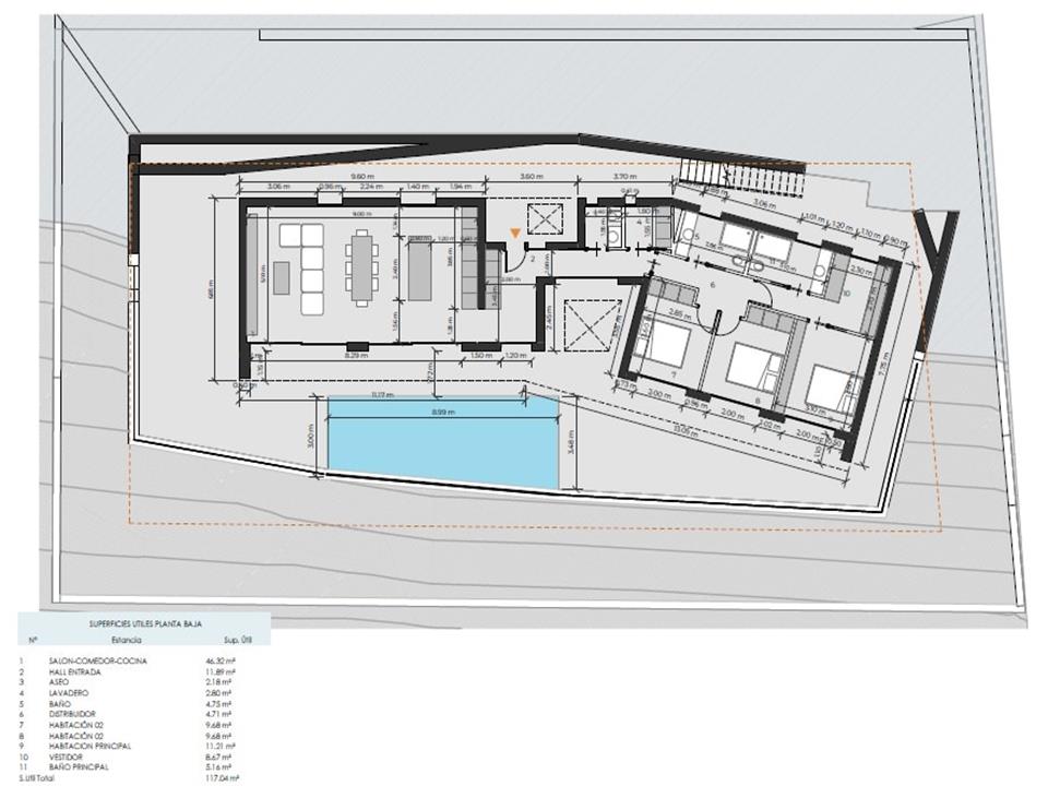 3 Bed, 2 Bath, HouseFor Sale, Pedreguer, Alicante